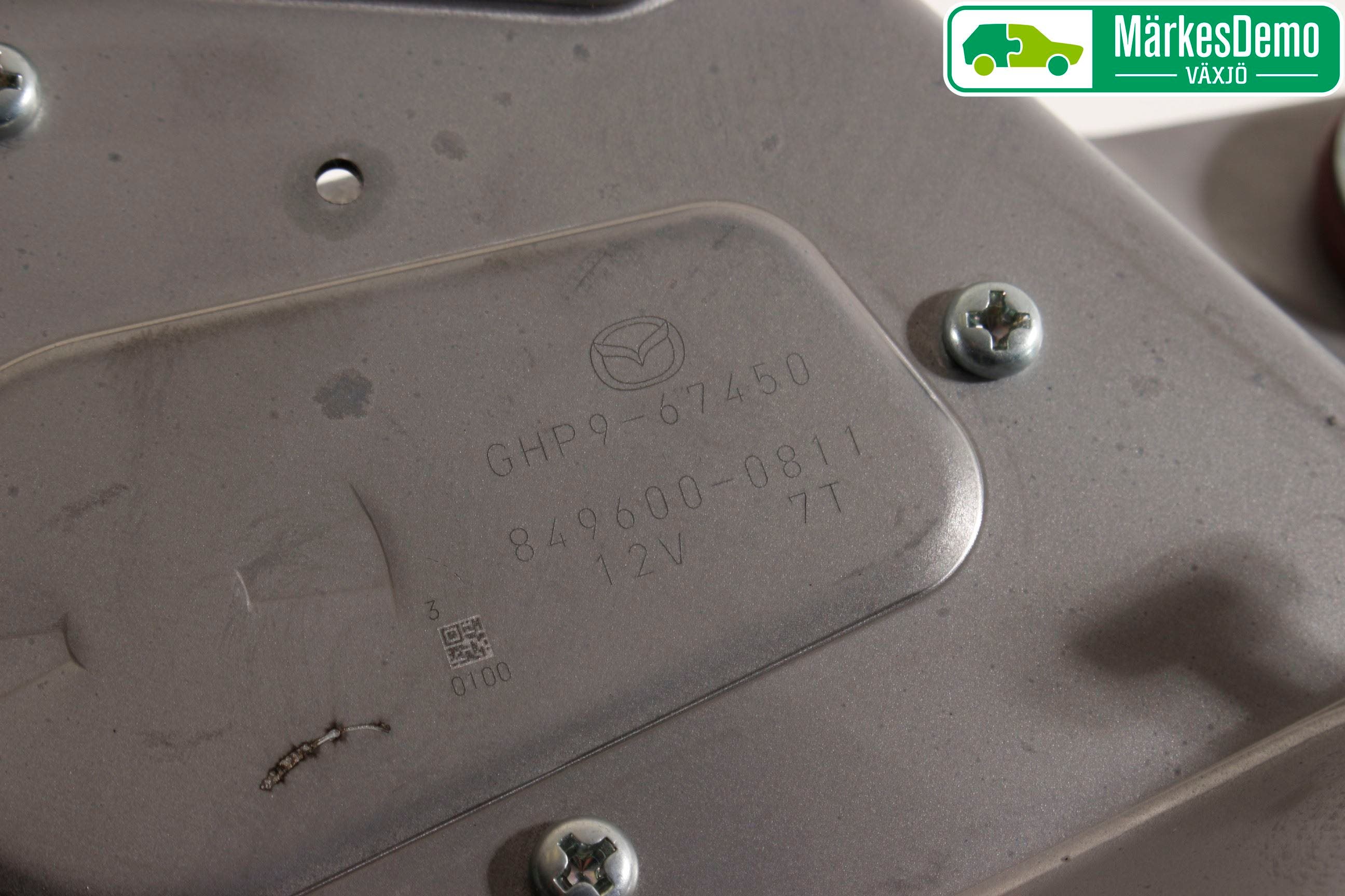 Mazda 6 13- Torkarmotor Baklucka