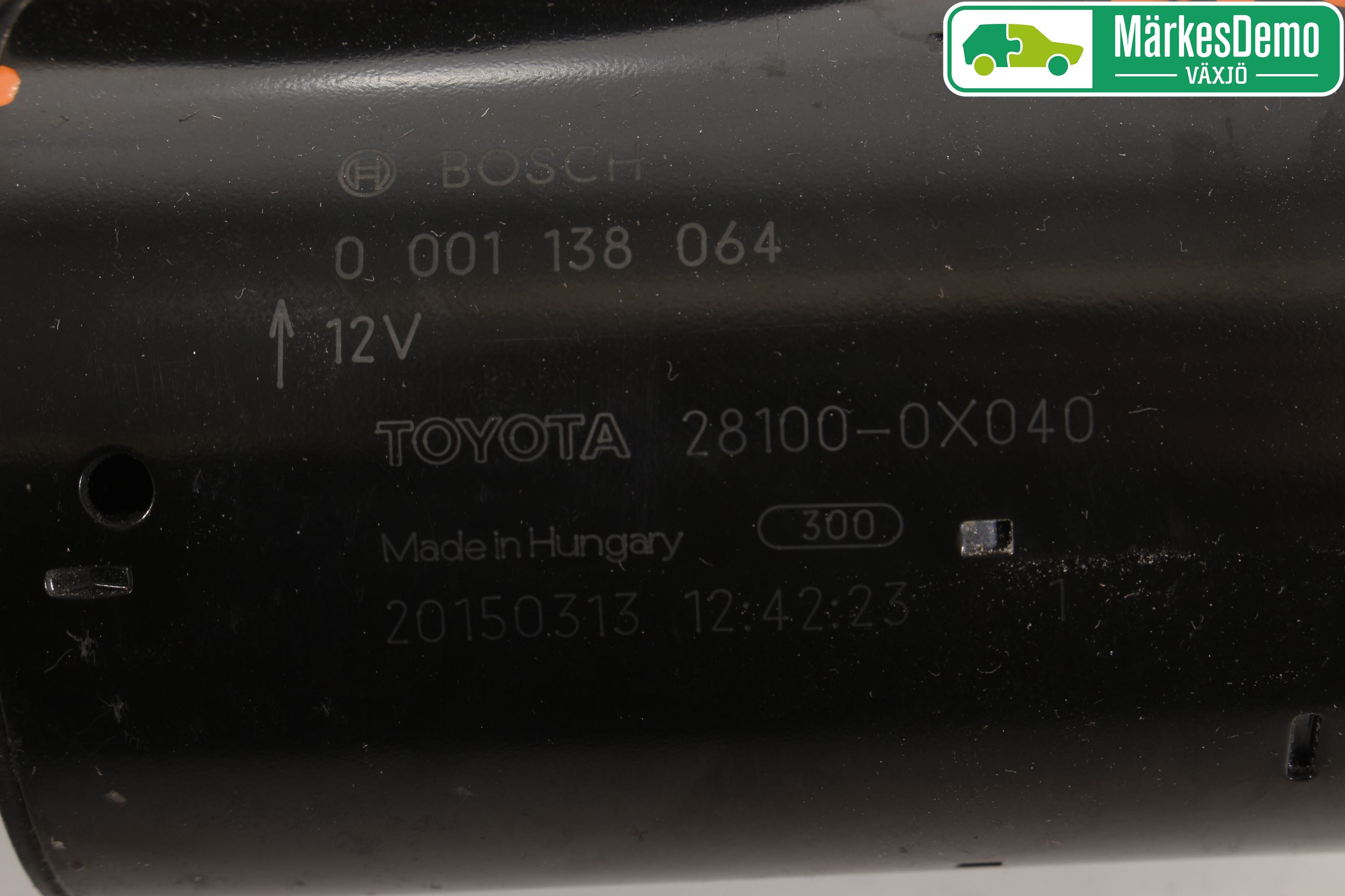 Toyota VERSO 09-18 Startmotor Diesel