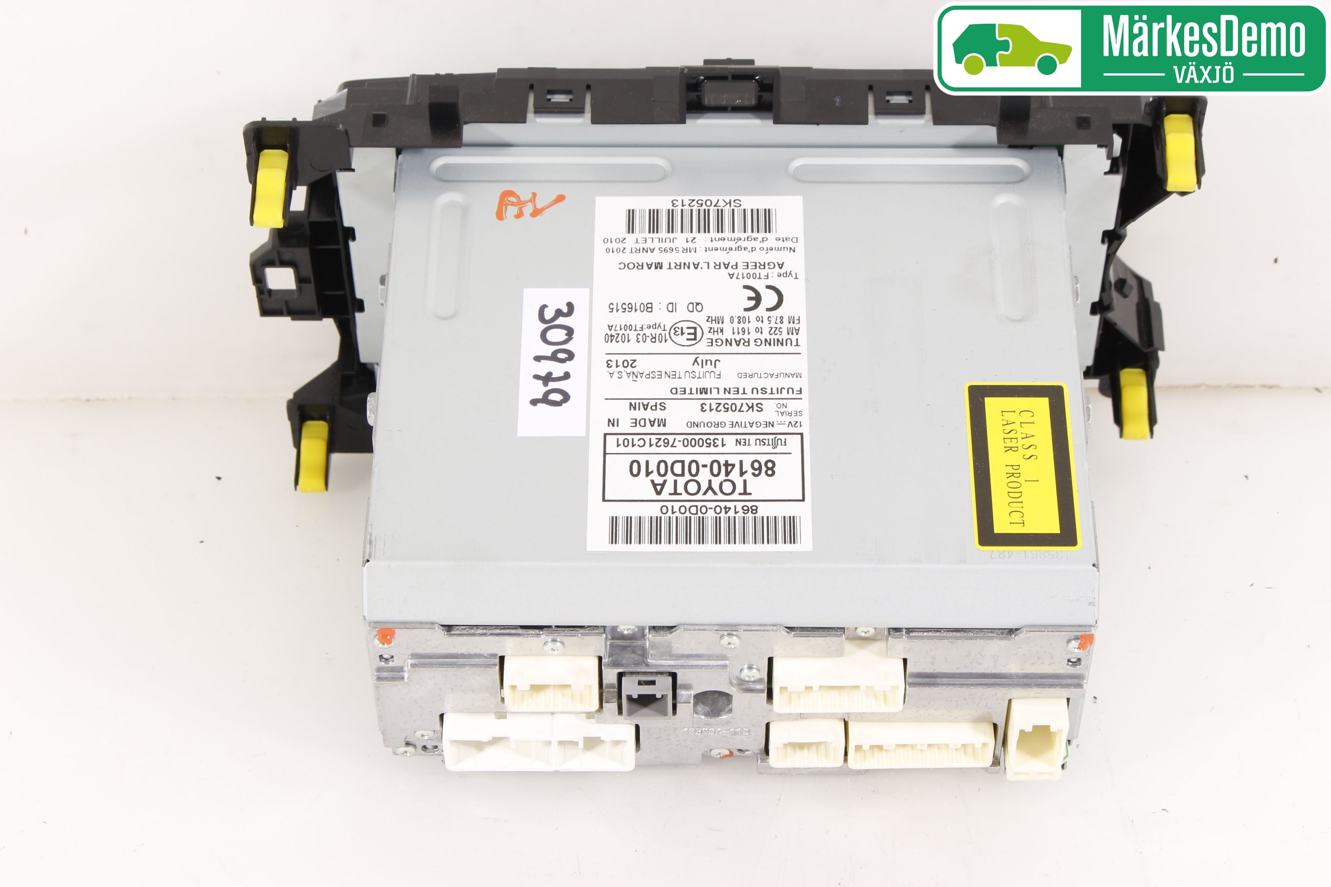 Toyota YARIS XP130 12-14 Cd Radio - Multimediapanel