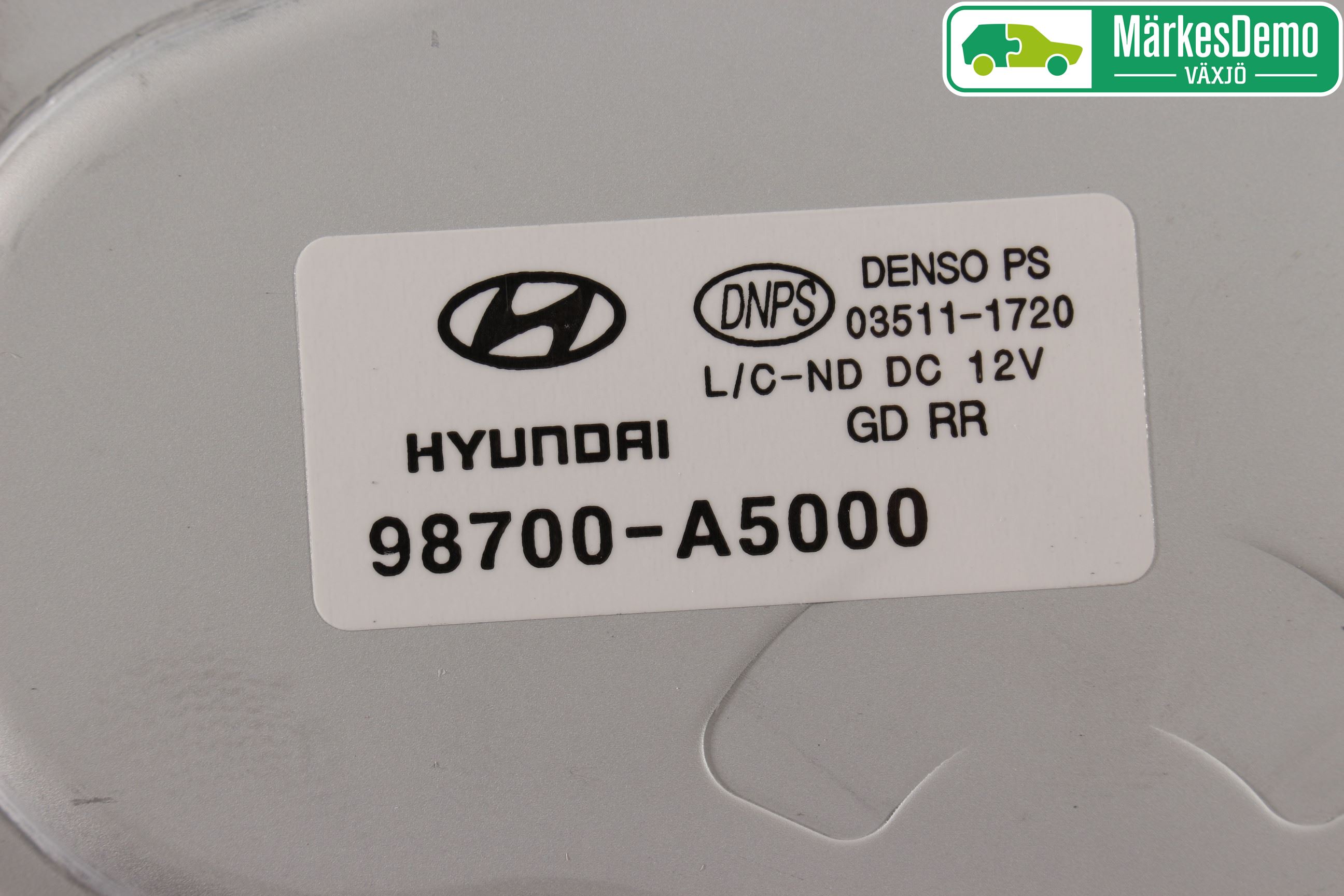 Hyundai i30 GD 13-17 Torkarmotor Baklucka