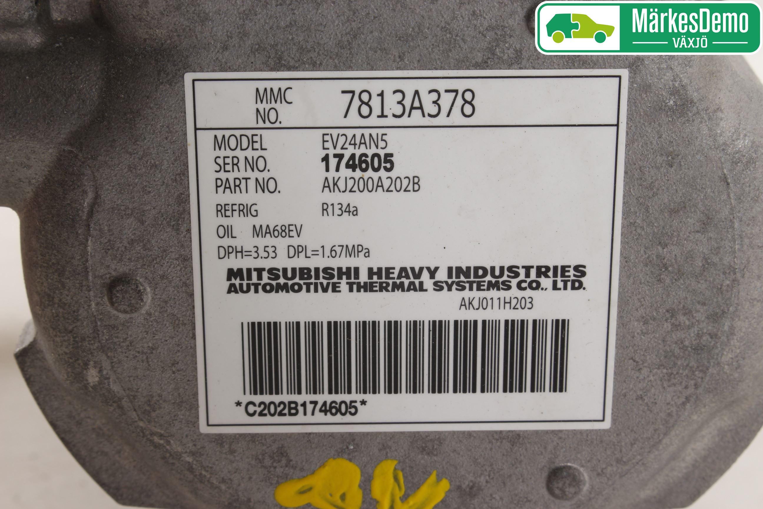 Mitsubishi OUTLANDER 13-21 Ac Kompressor