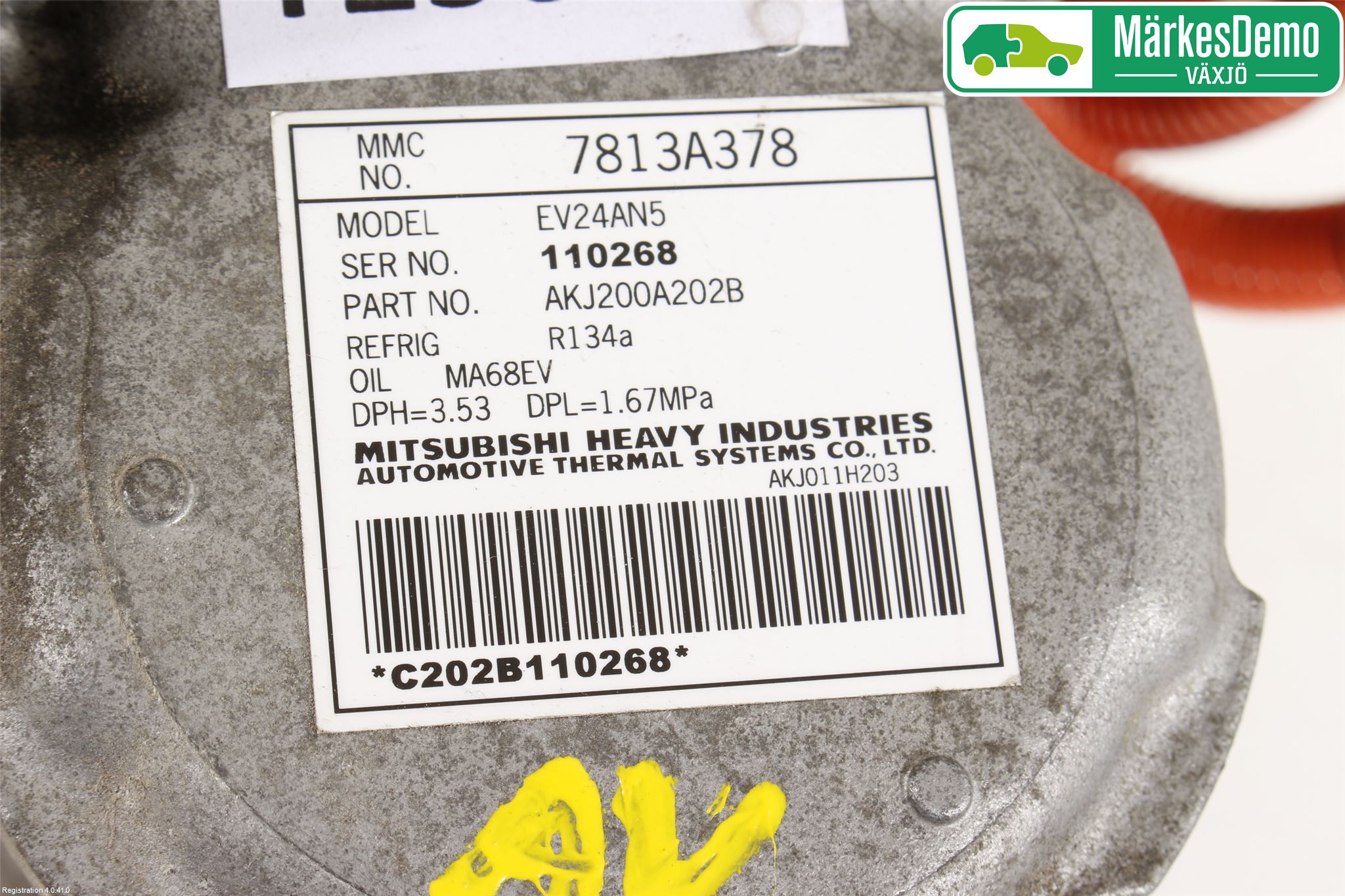 Mitsubishi OUTLANDER 13-21 Ac Kompressor