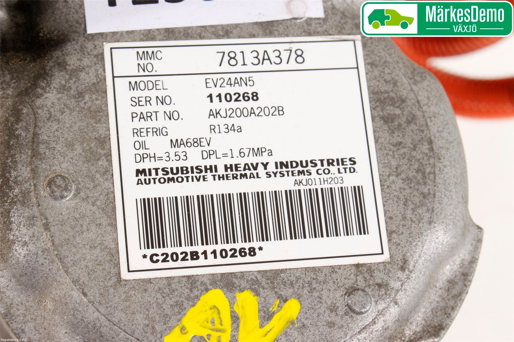 Mitsubishi OUTLANDER 13-21 Ac Kompressor