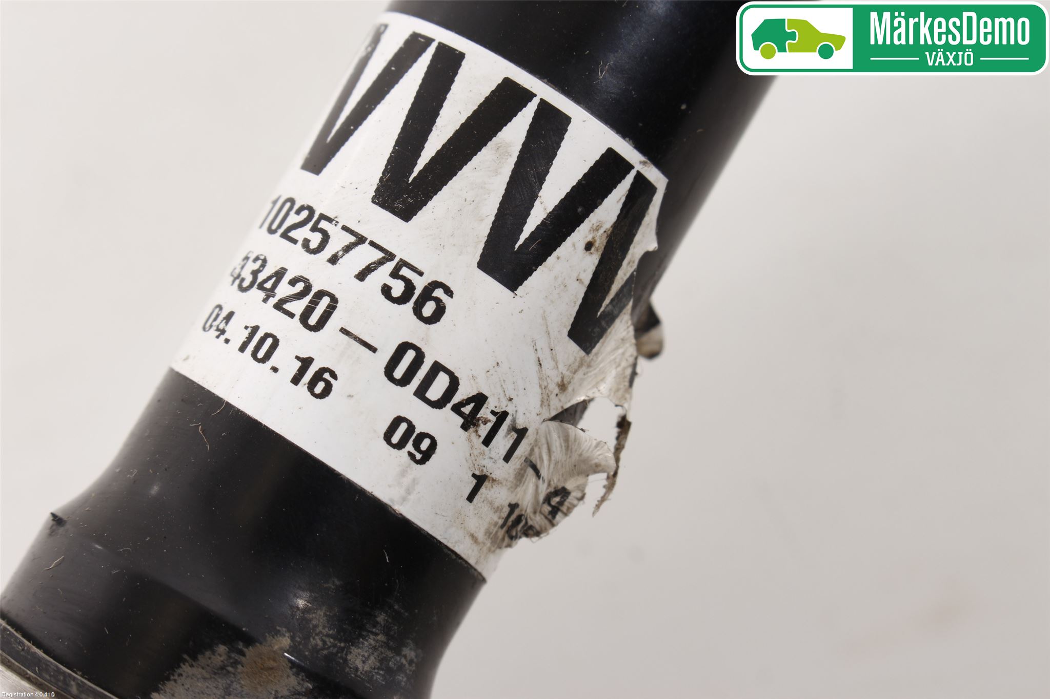 Toyota YARIS XP130 15-20 Drivaxel Fram Vänster
