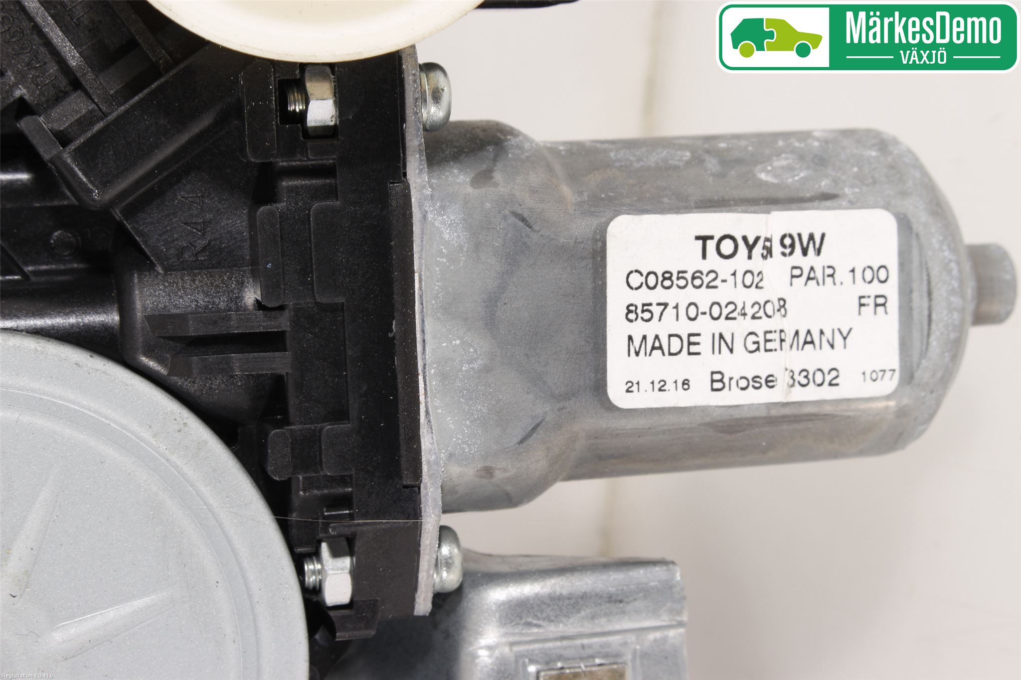 Toyota AURIS 13-19 Fönsterhiss El Kompl