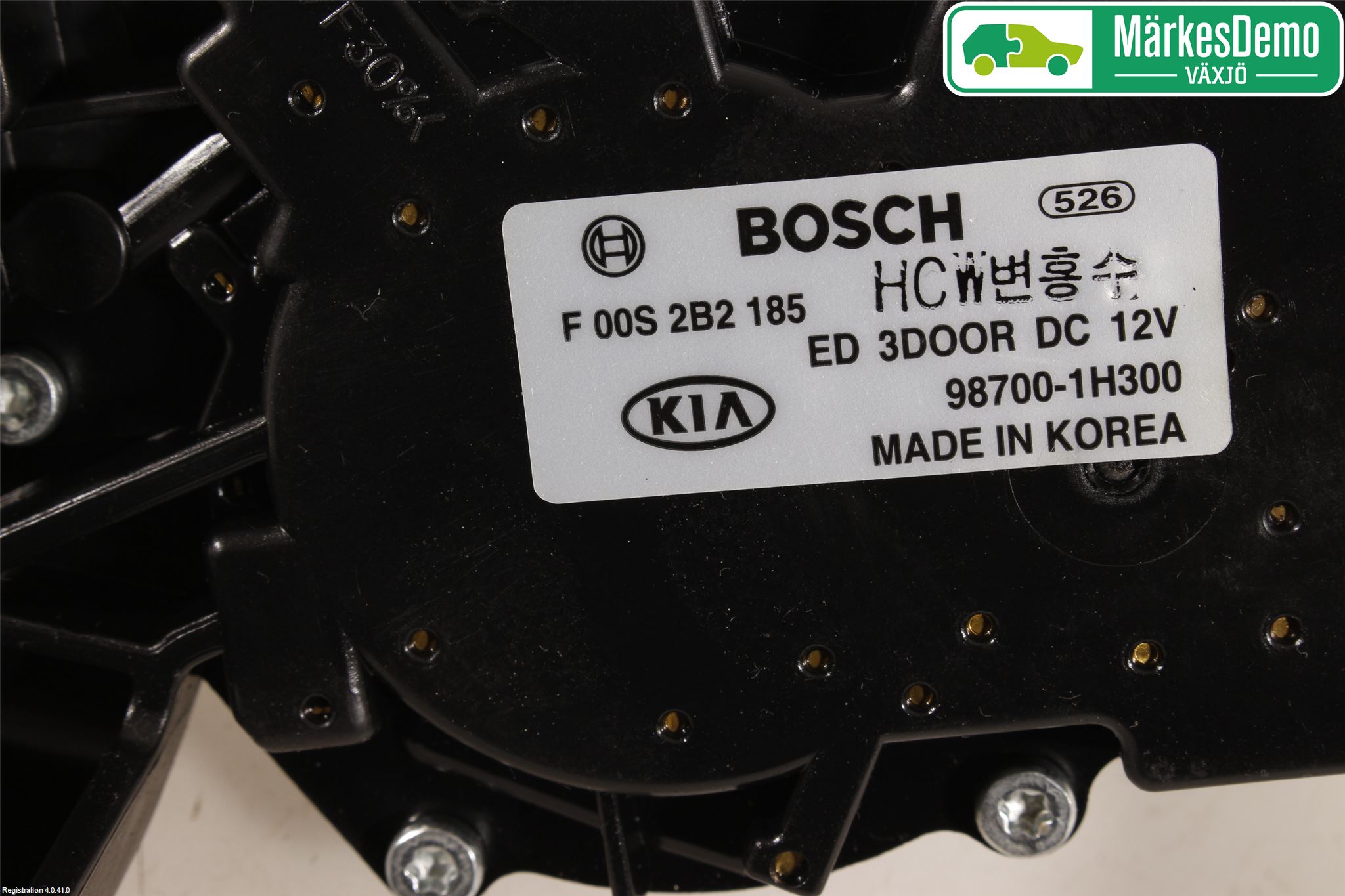 Hyundai ix35 Torkarmotor Baklucka