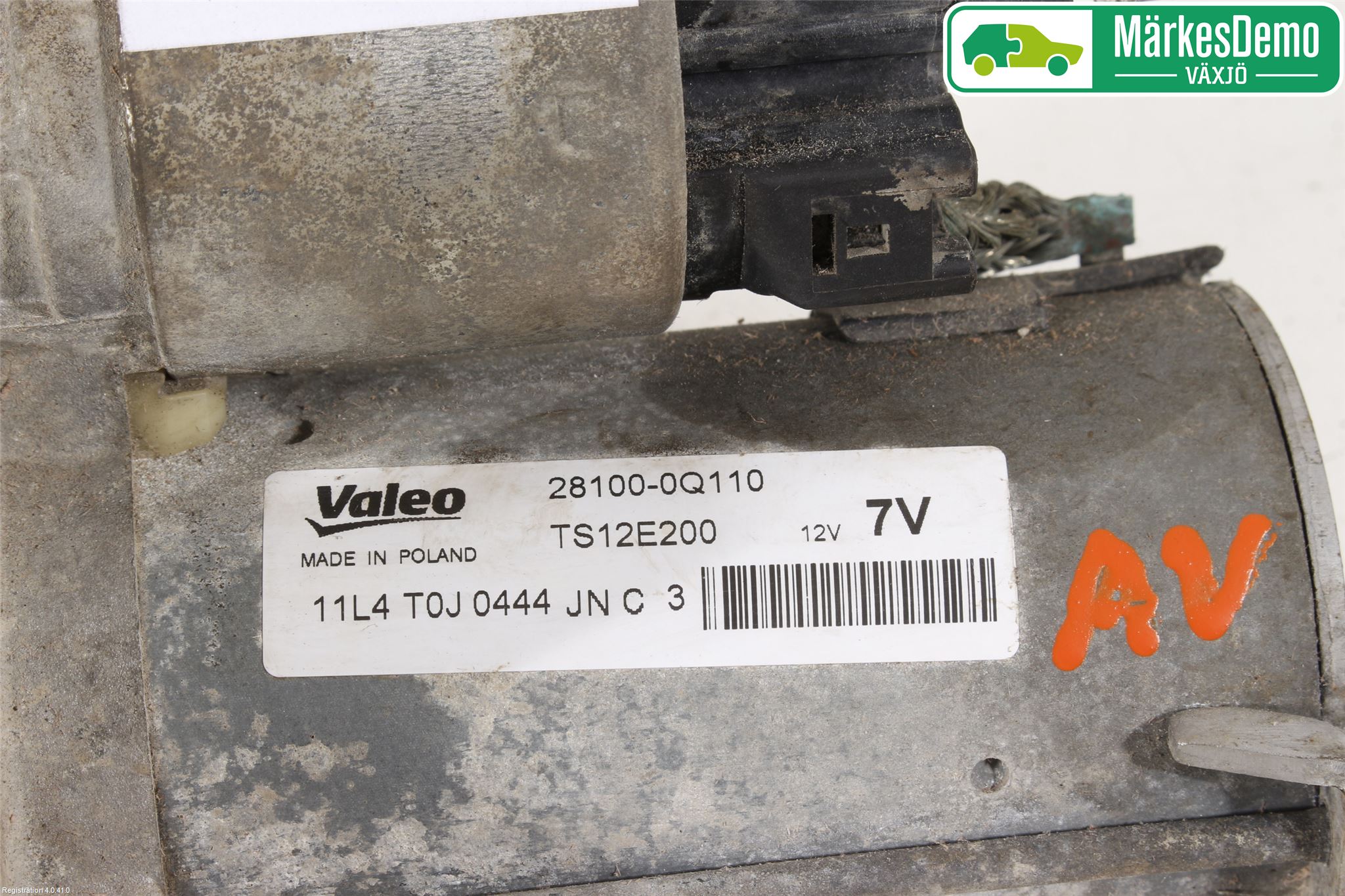 Toyota AYGO 15-21 Startmotor