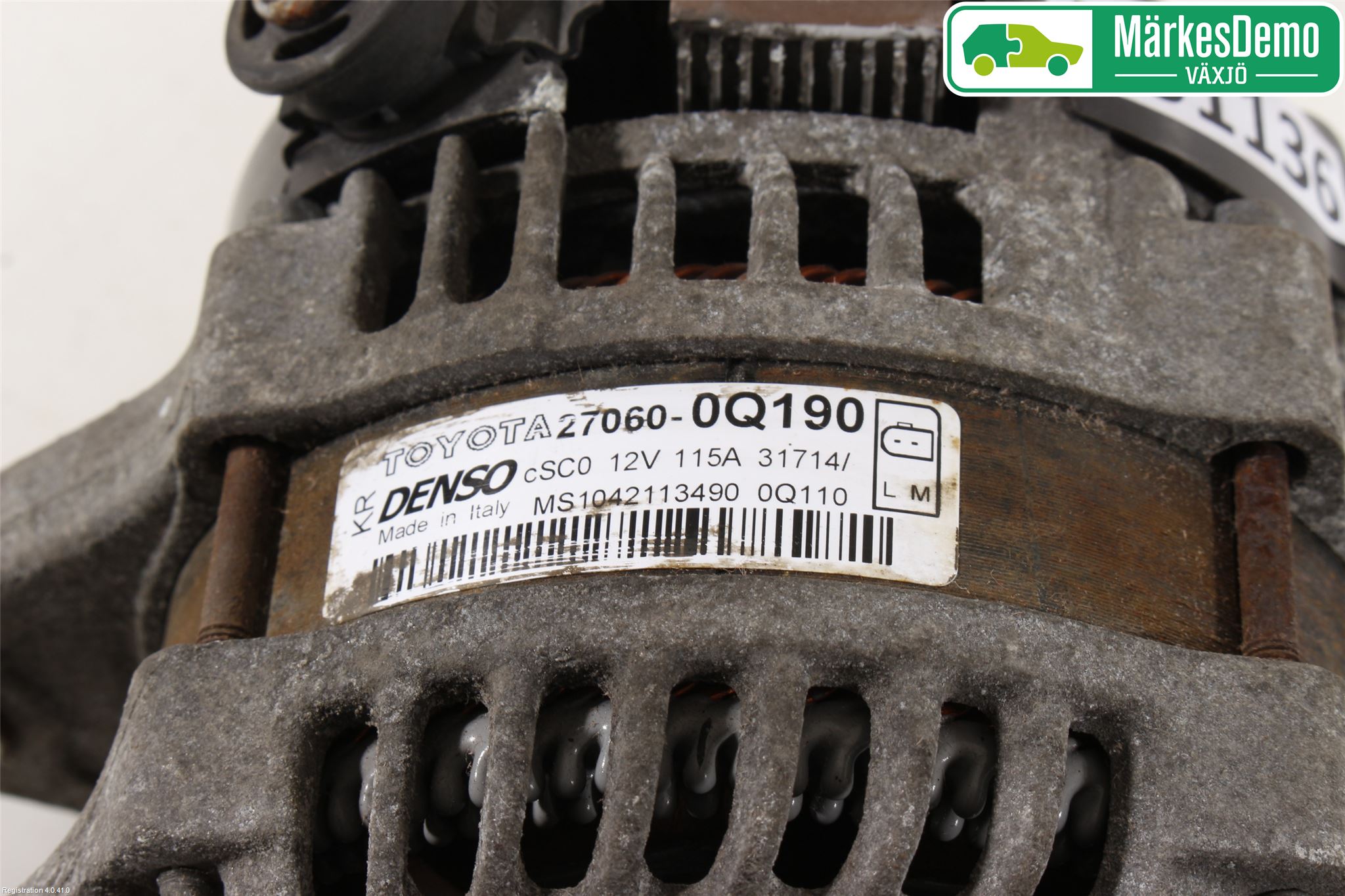 Toyota AYGO 15-21 Generator