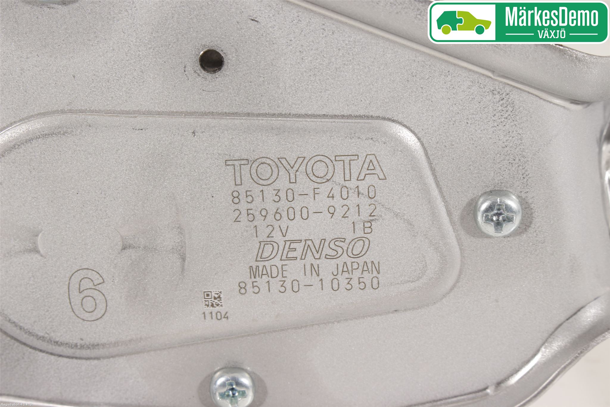 Toyota C-HR 16-23 Torkarmotor Baklucka