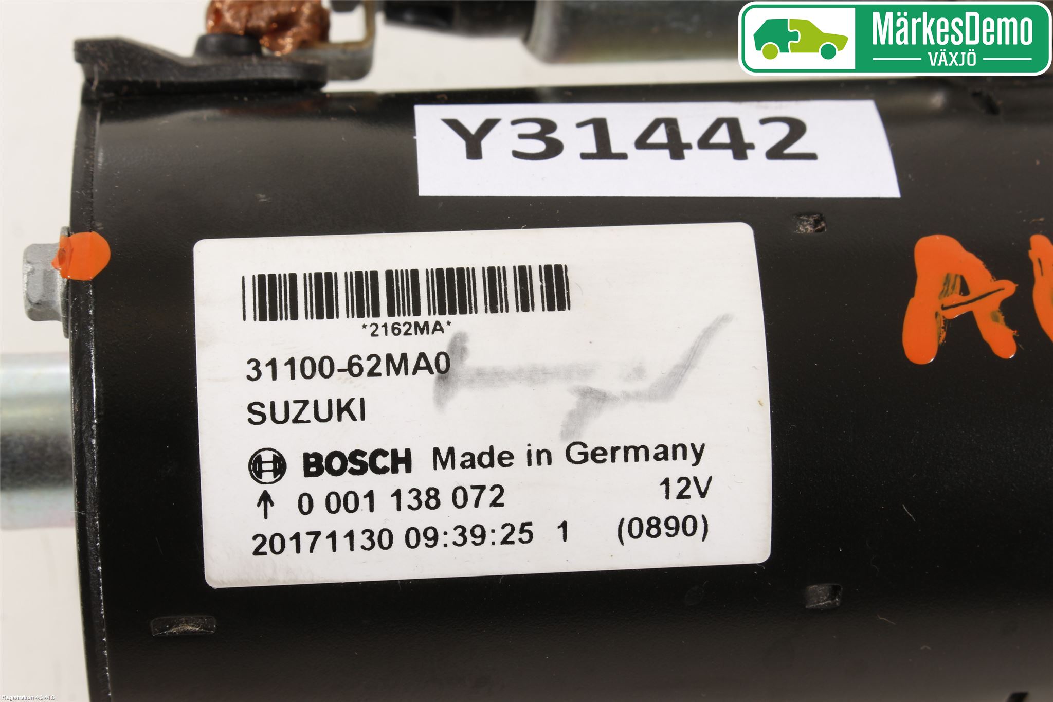 Suzuki VITARA 15- Startmotor Diesel