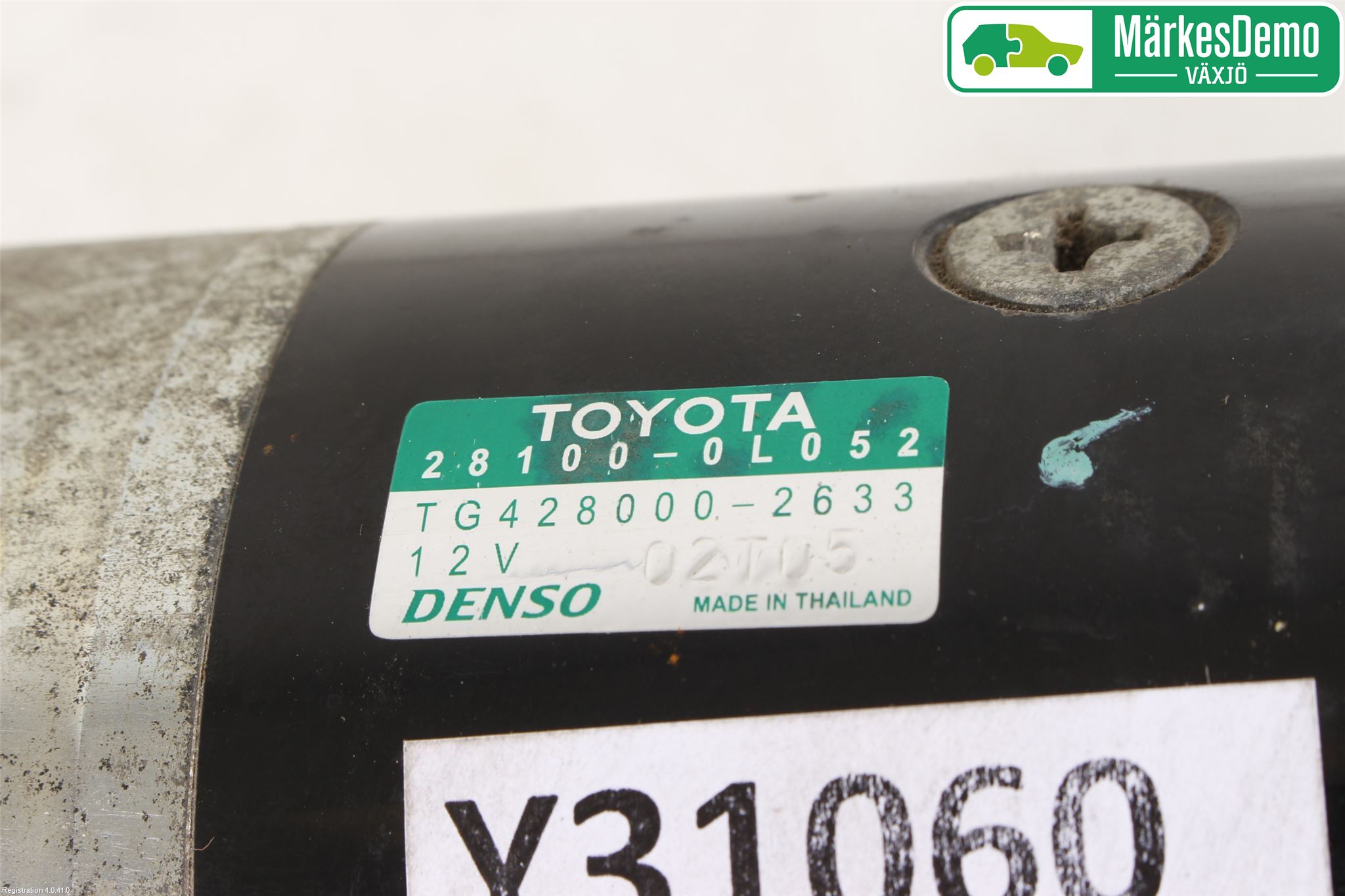 Toyota HILUX 05-16 Startmotor Diesel