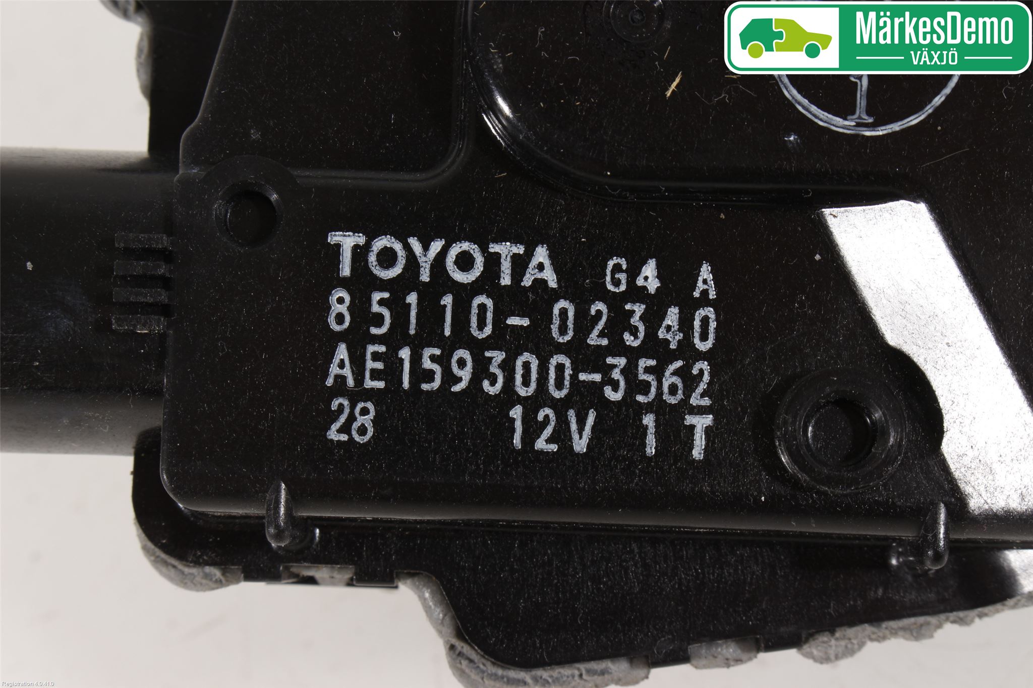 Toyota AURIS 13-19 Torkarmotor Vindruta