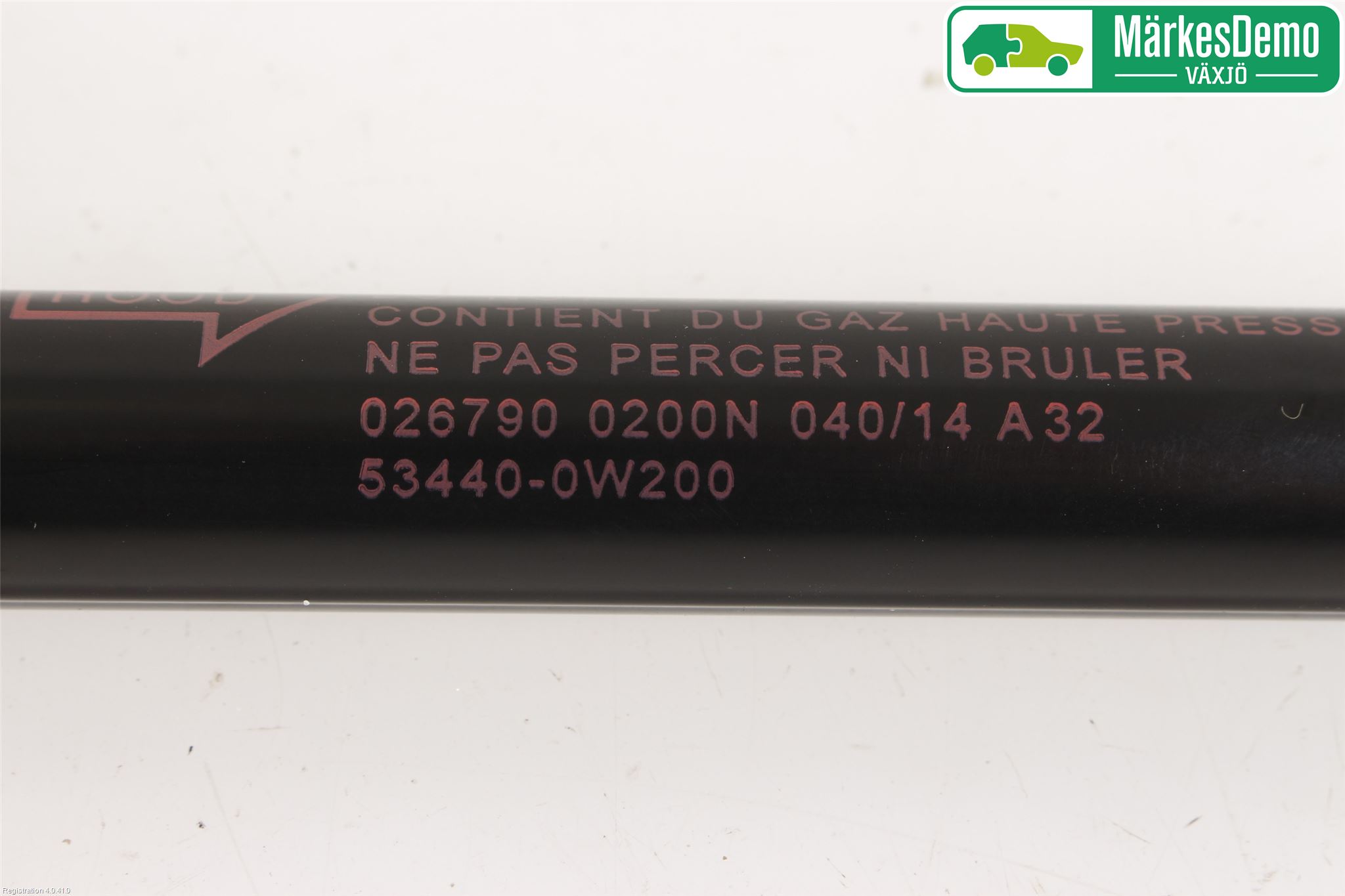 Lexus RX AL10 09-15 Gasfjäder Motorhuv