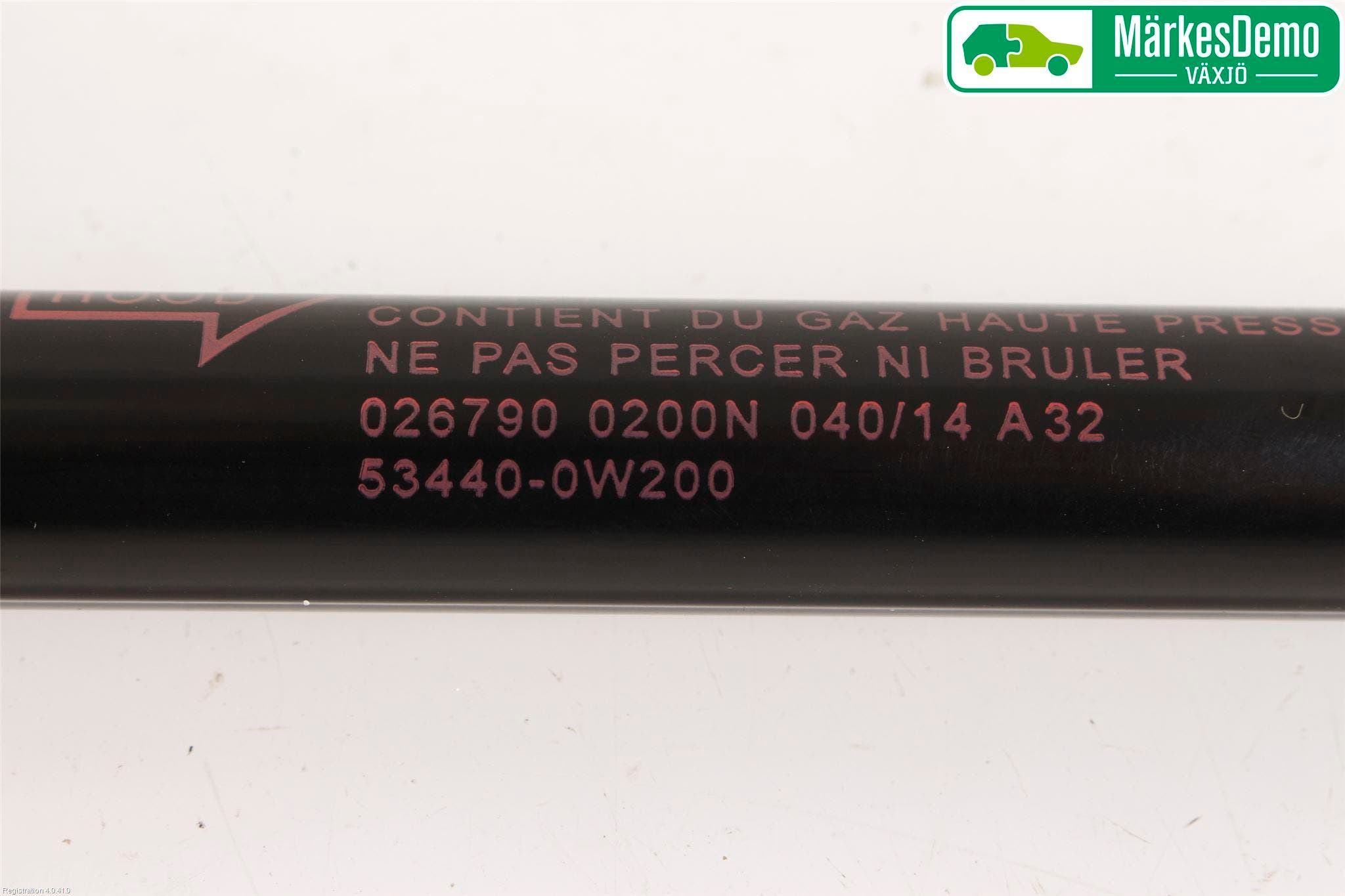 Lexus RX AL10 09-15 Gasfjäder Motorhuv