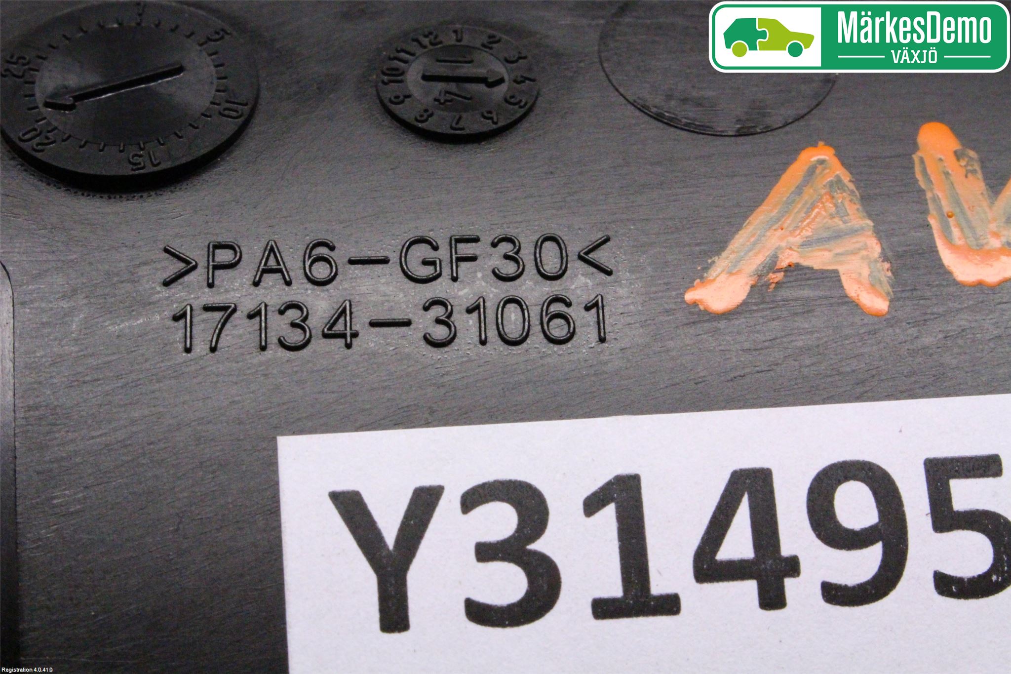 Lexus RX AL10 09-15 Grenrör Insug