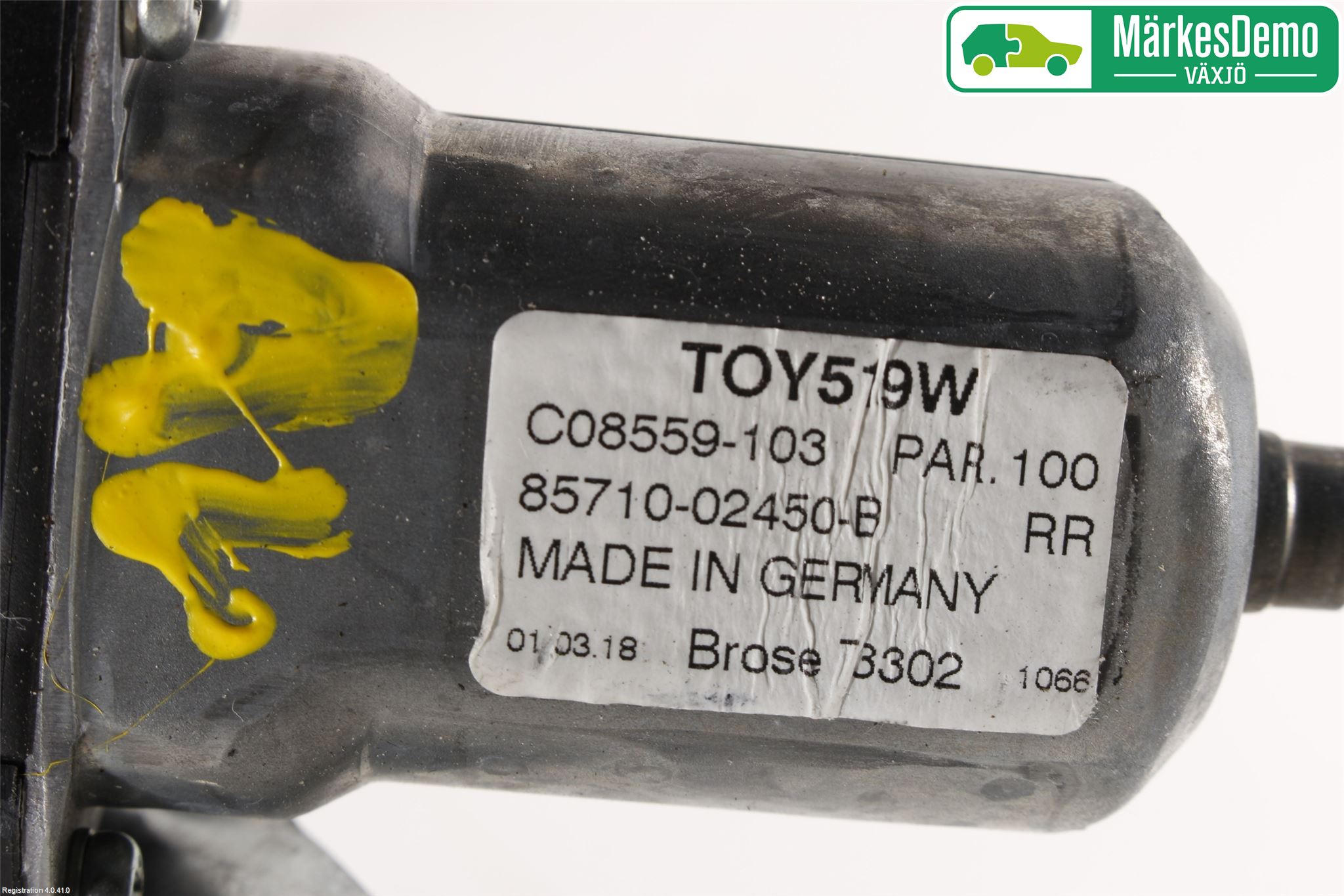 Toyota AURIS 13-19 Fönsterhiss El Kompl