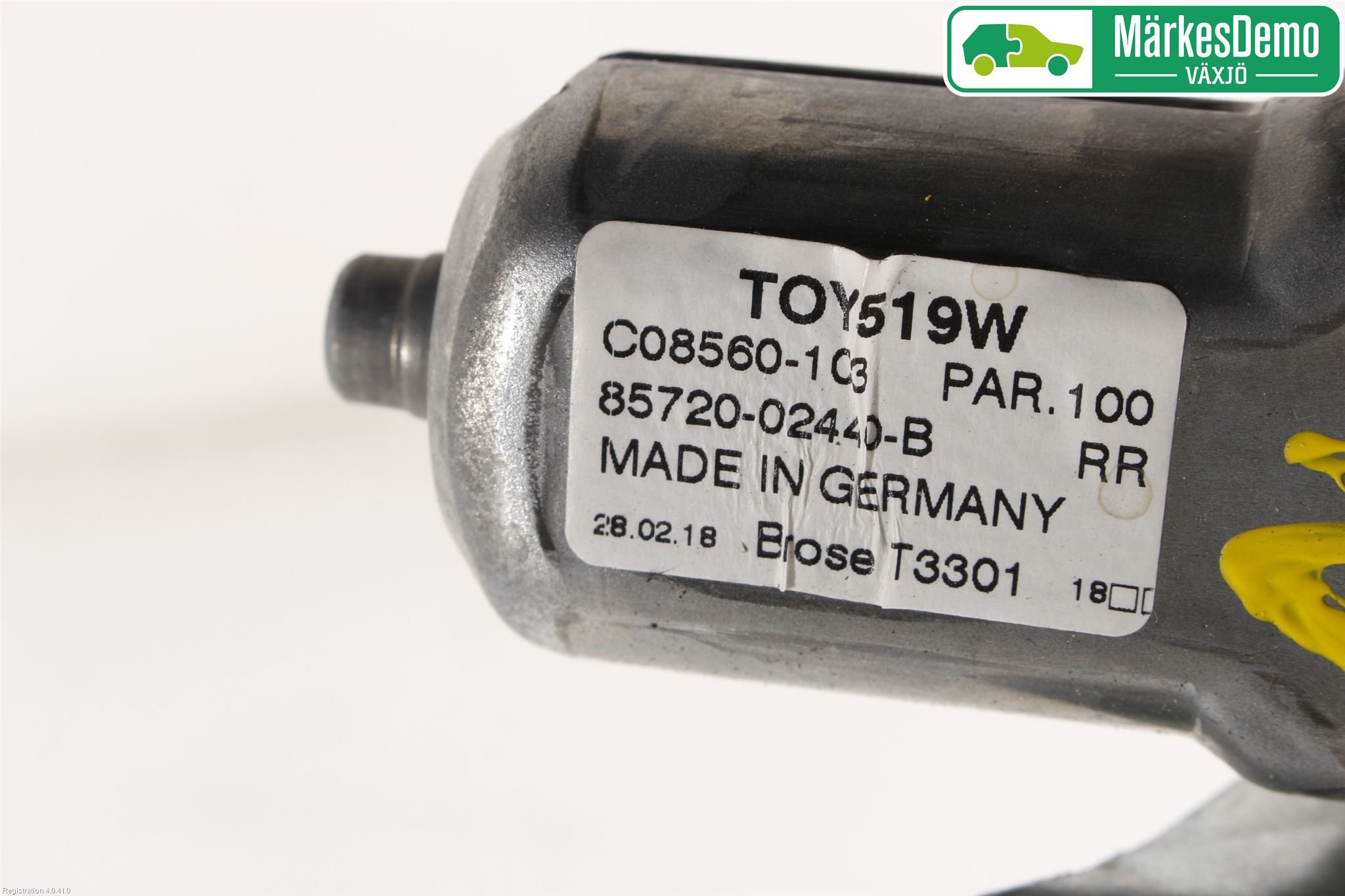Toyota AURIS 13-19 Fönsterhiss El Kompl