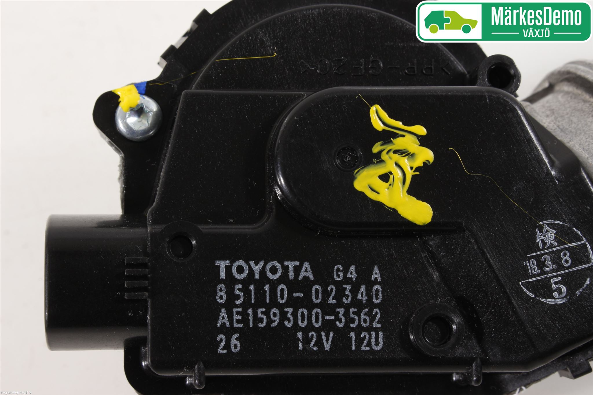 Toyota AURIS 13-19 Torkarmotor Vindruta
