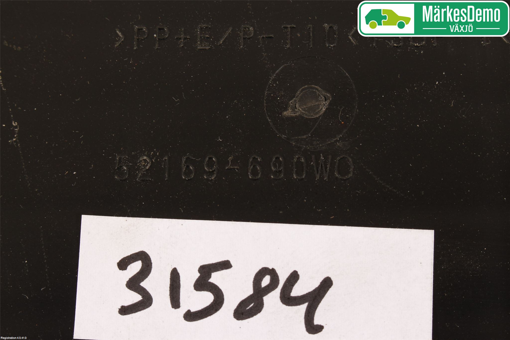 Toyota PRIUS NWH20 04-08 Stötfångare Deformelement Bak