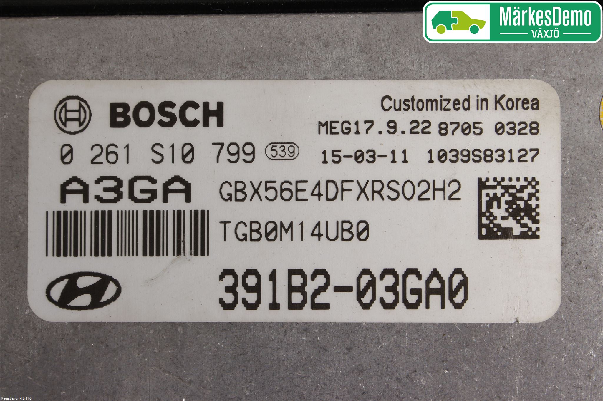 Hyundai i20 GB 15-20 Styrenhet Insprut Bensin