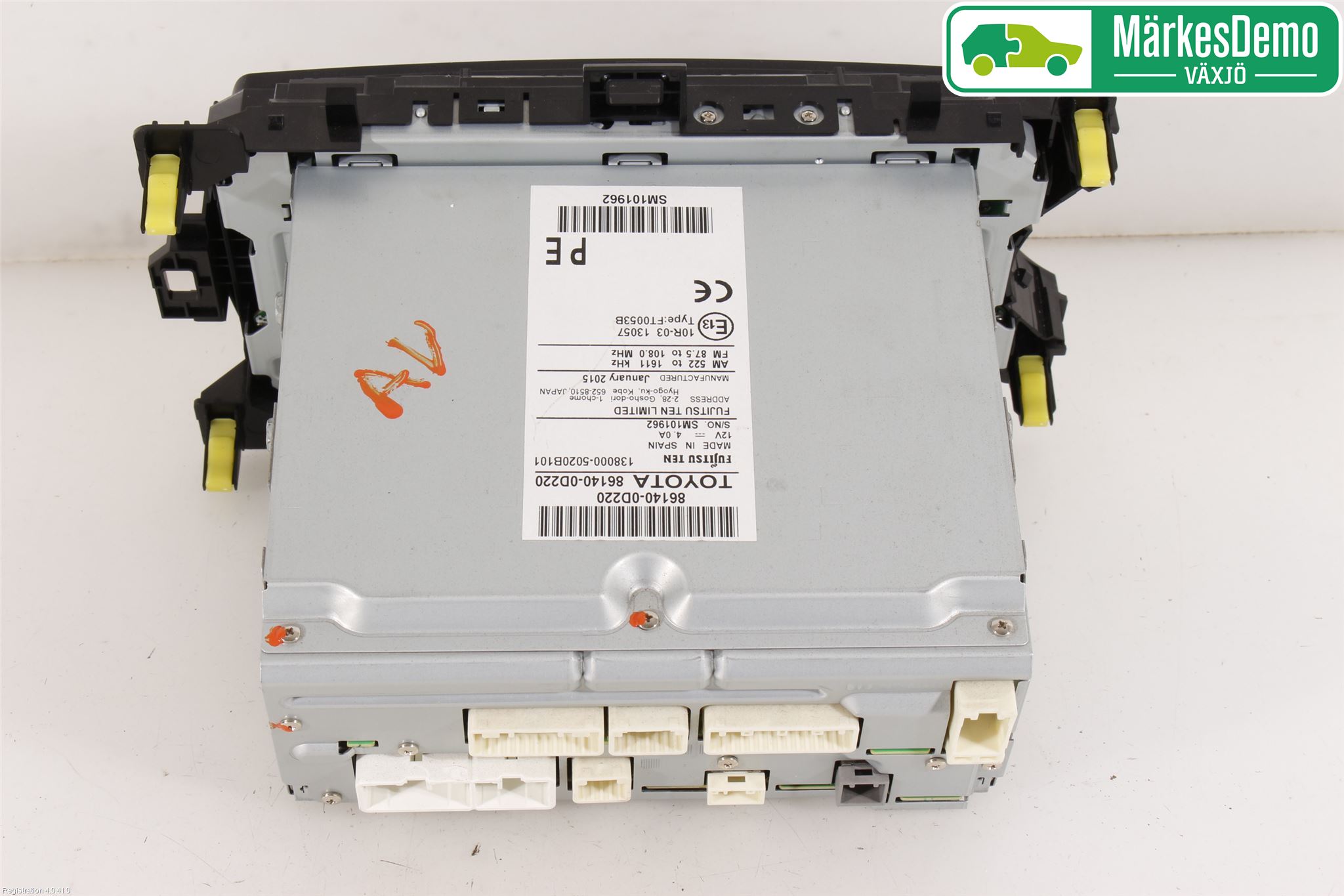 Toyota YARIS XP130 15-20 Cd Radio - Multimediapanel