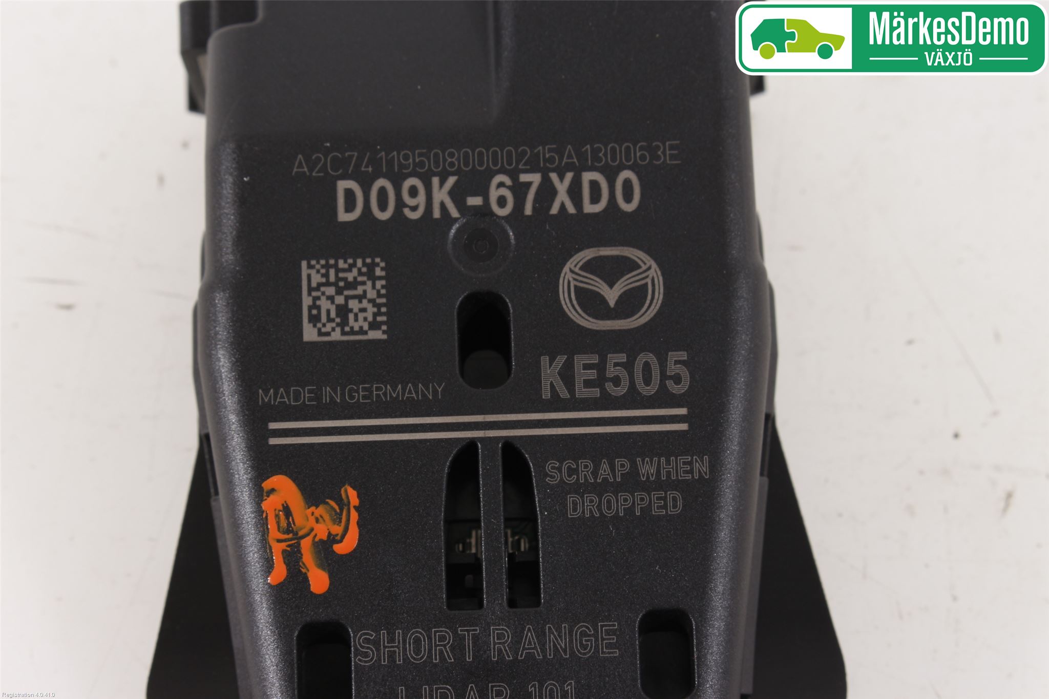 Mazda 2 (DJ) 15-22 Sensor Aktivt Kollisionsskydd
