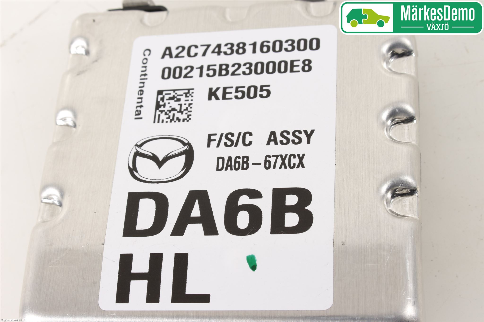 Mazda 2 (DJ) 15-22 Sensor Aktivt Kollisionsskydd