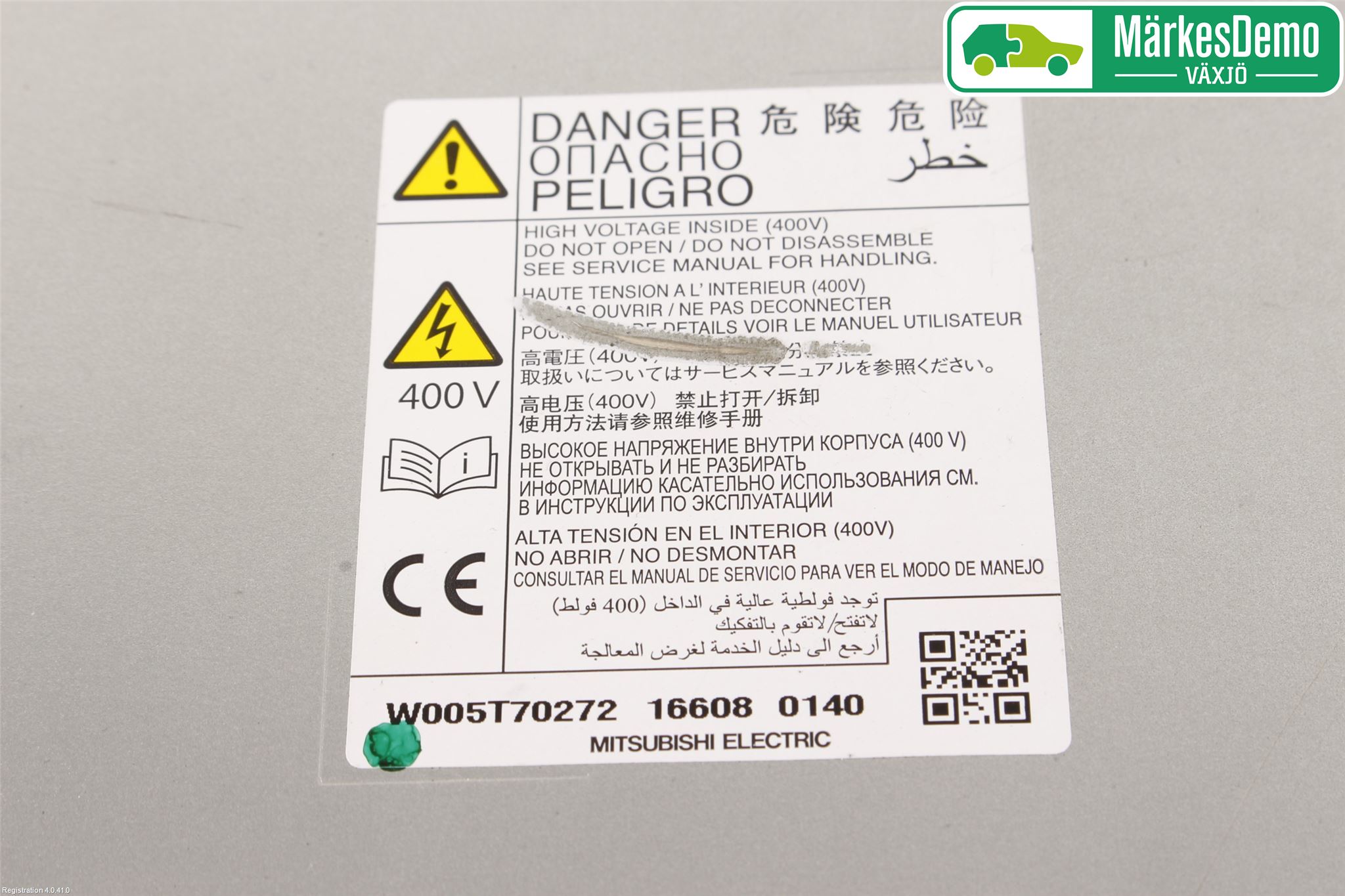 Mitsubishi OUTLANDER 13-21 Batteriladdare Högspänning