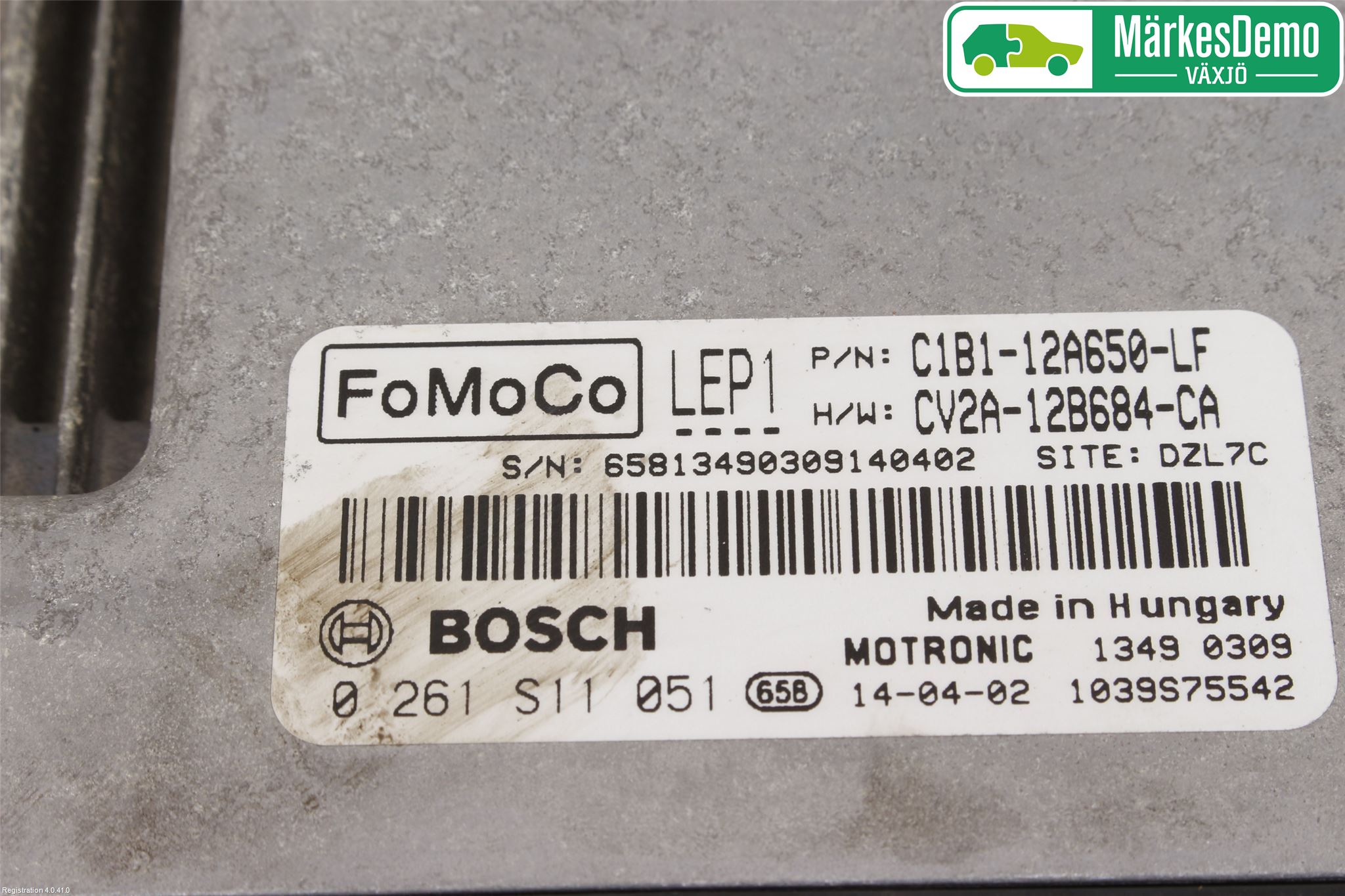 Ford FIESTA 13-17 Styrenhet Insprut Bensin