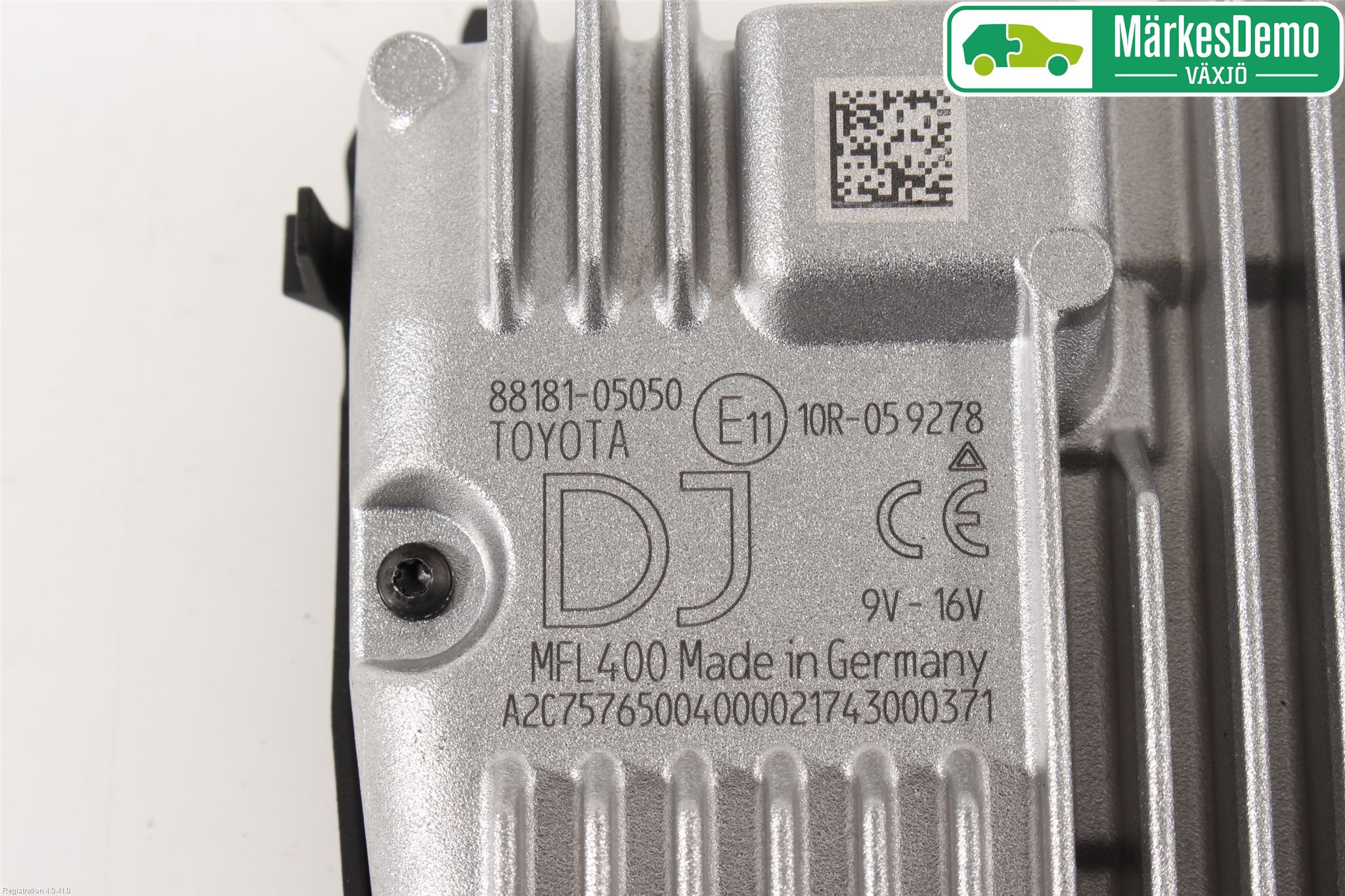 Toyota AVENSIS 16-18 Sensor Aktivt Kollisionsskydd