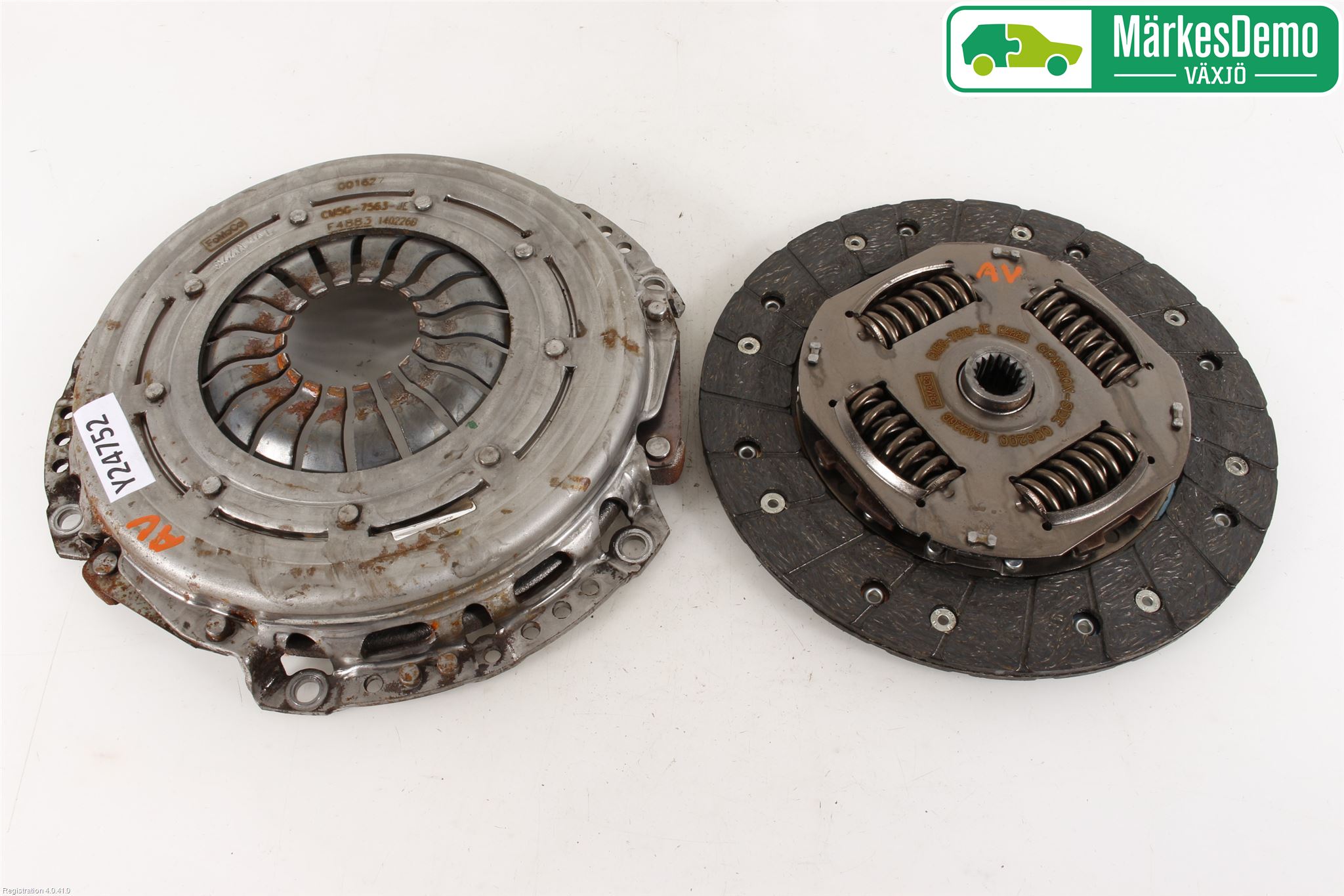 Ford FIESTA 13-17 Koppling-Lamell