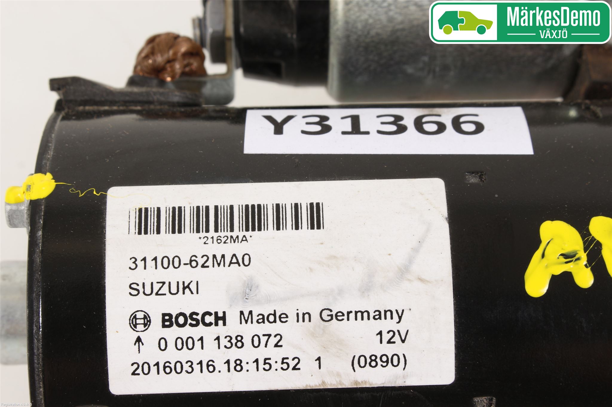 Suzuki VITARA 15- Startmotor Diesel