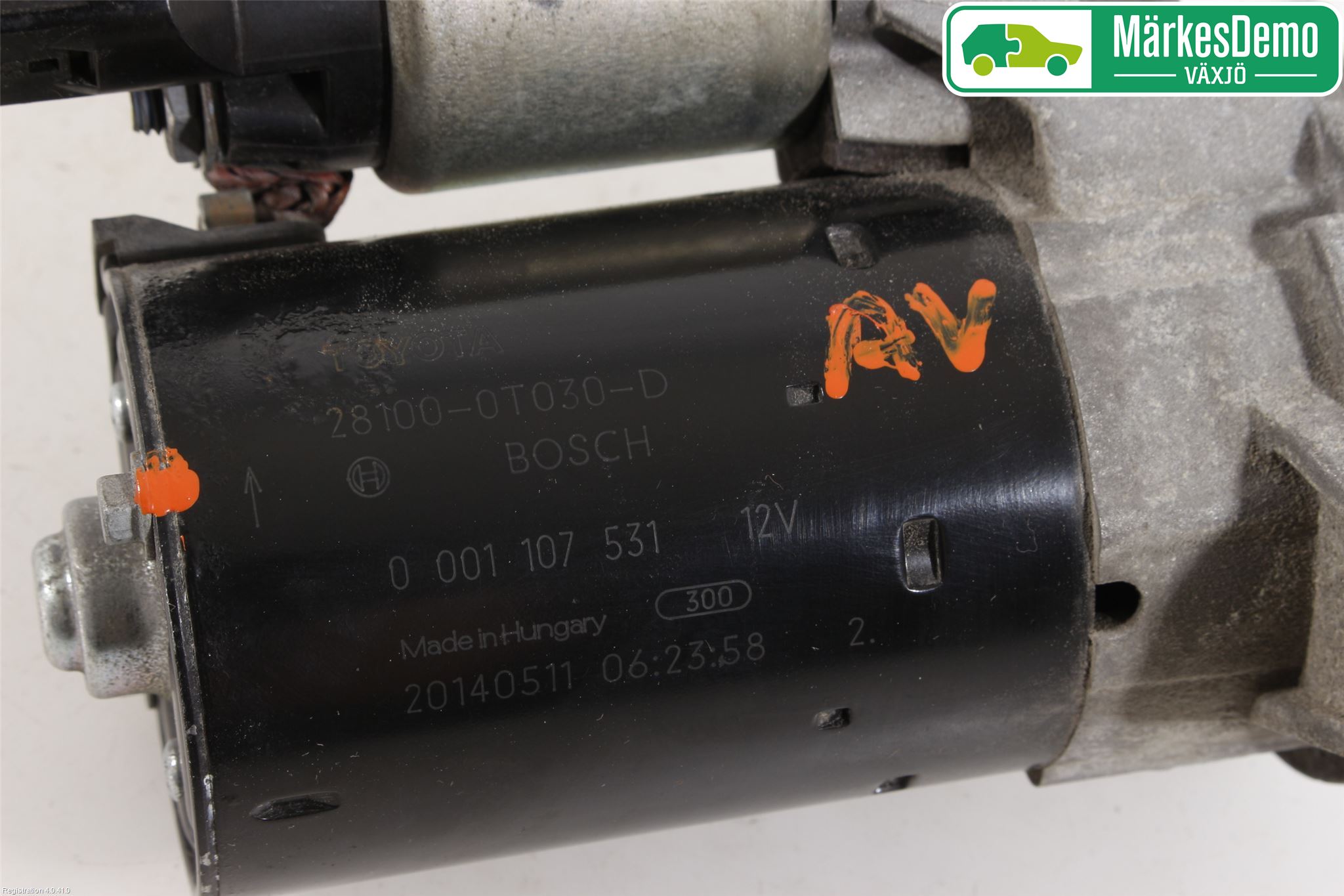 Toyota VERSO 09-18 Startmotor