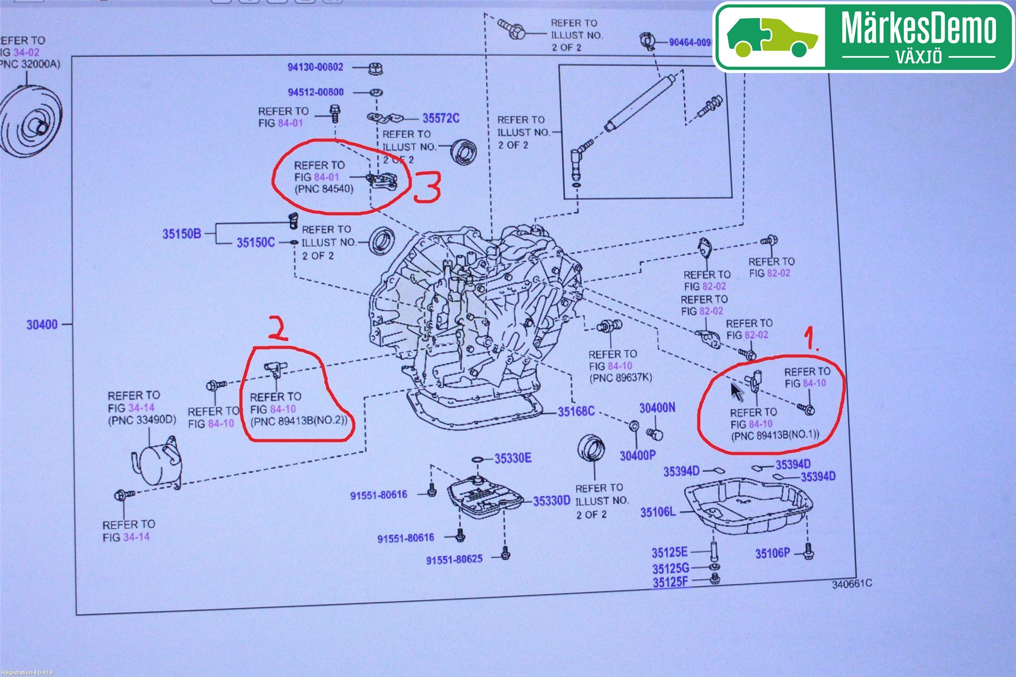 Toyota VERSO 09-18 Sensor Övrigt
