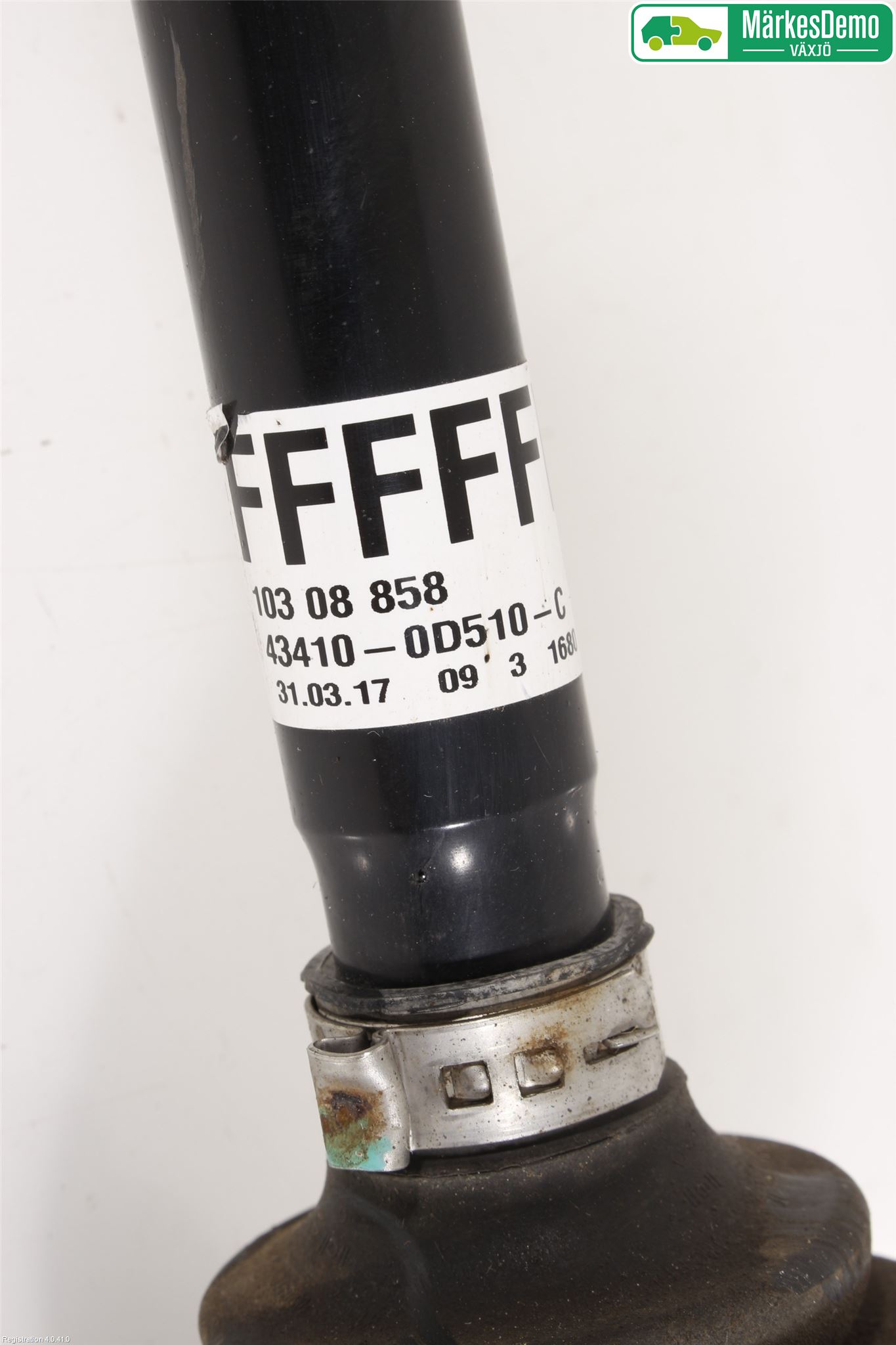 Toyota YARIS XP130 15-20 Drivaxel Fram Höger