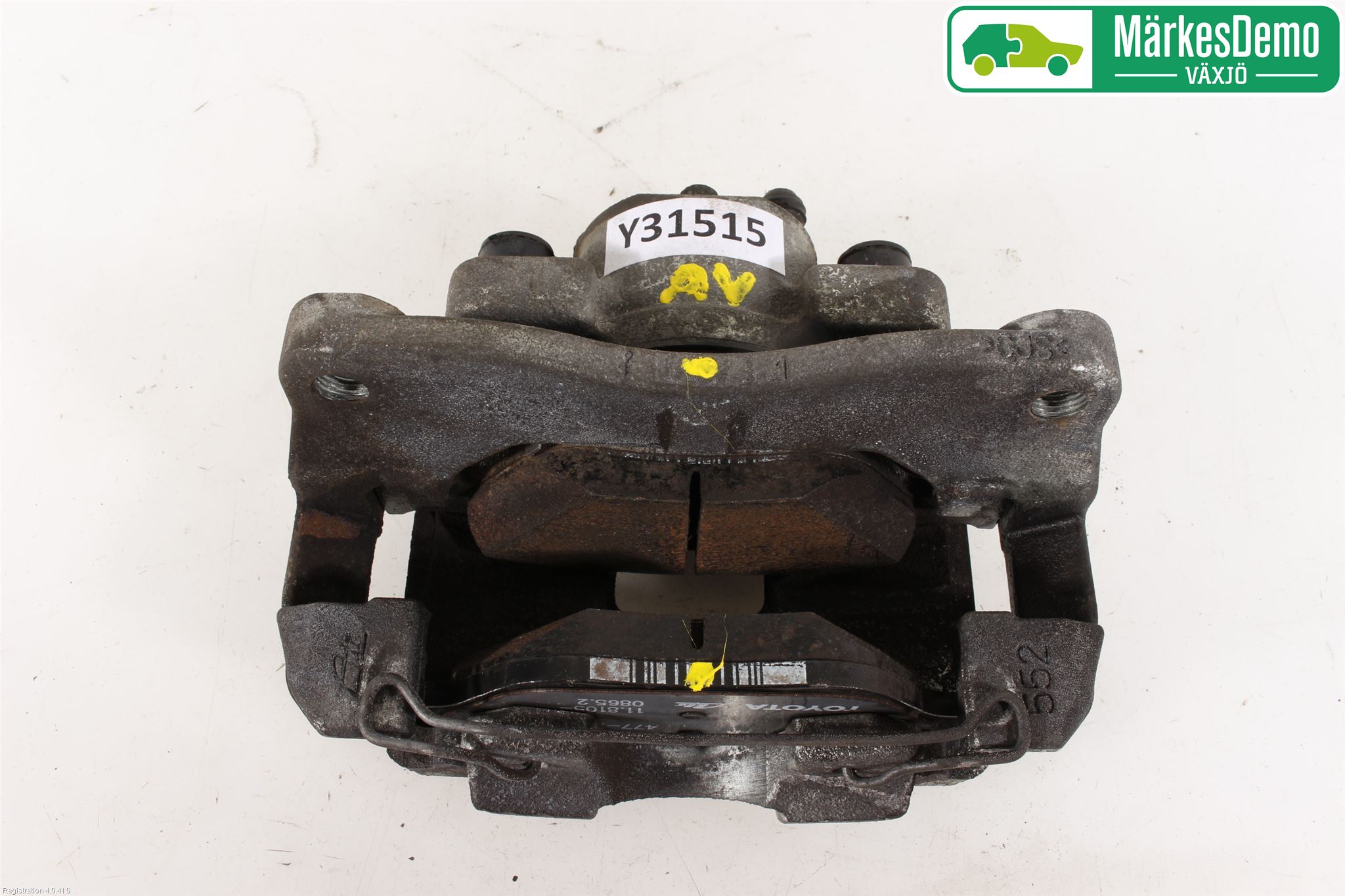 Toyota YARIS XP130 15-20 Bromsok Fram Höger