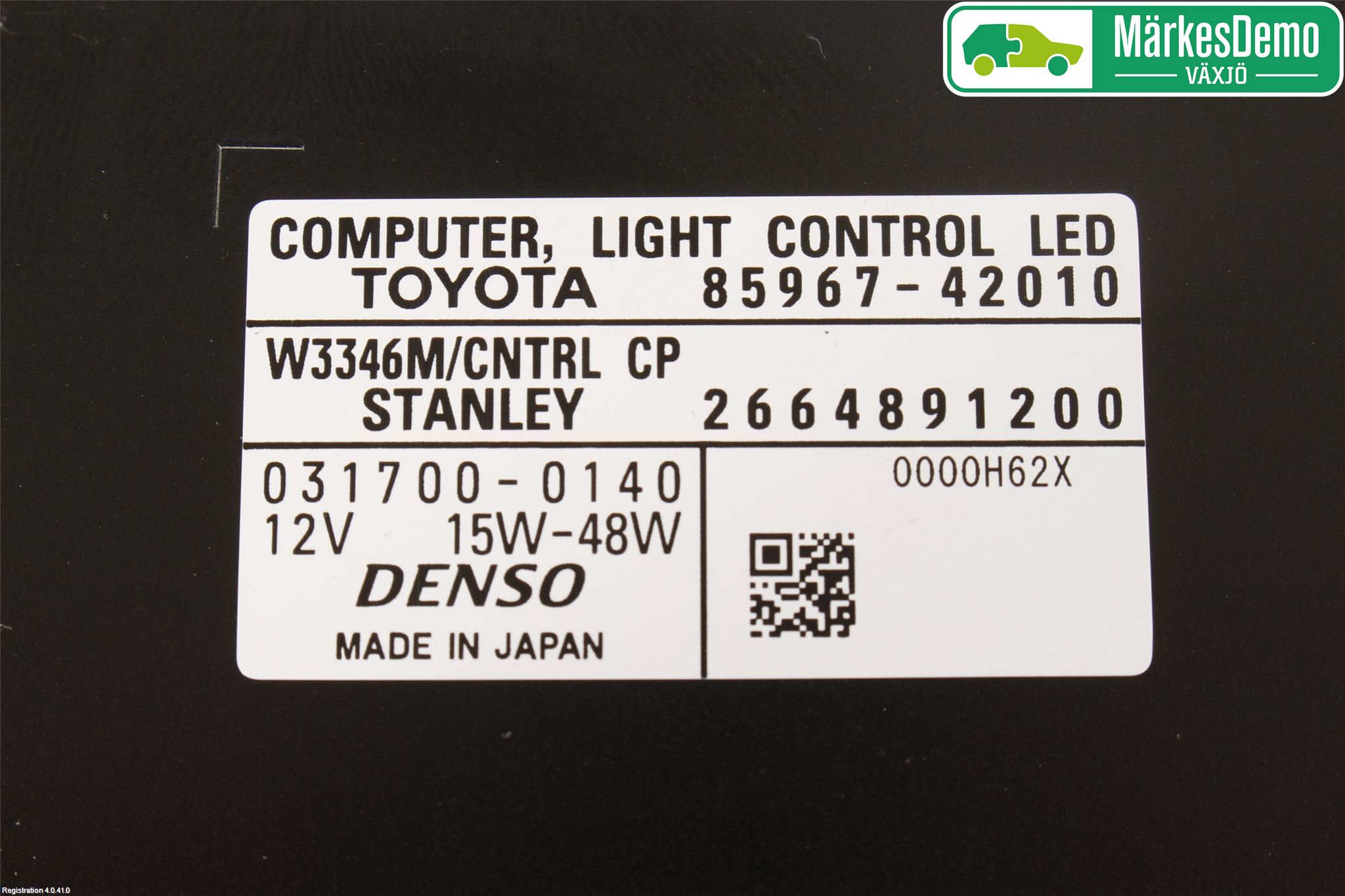 Toyota RAV4 13-18 Styrenhet Strålkastare