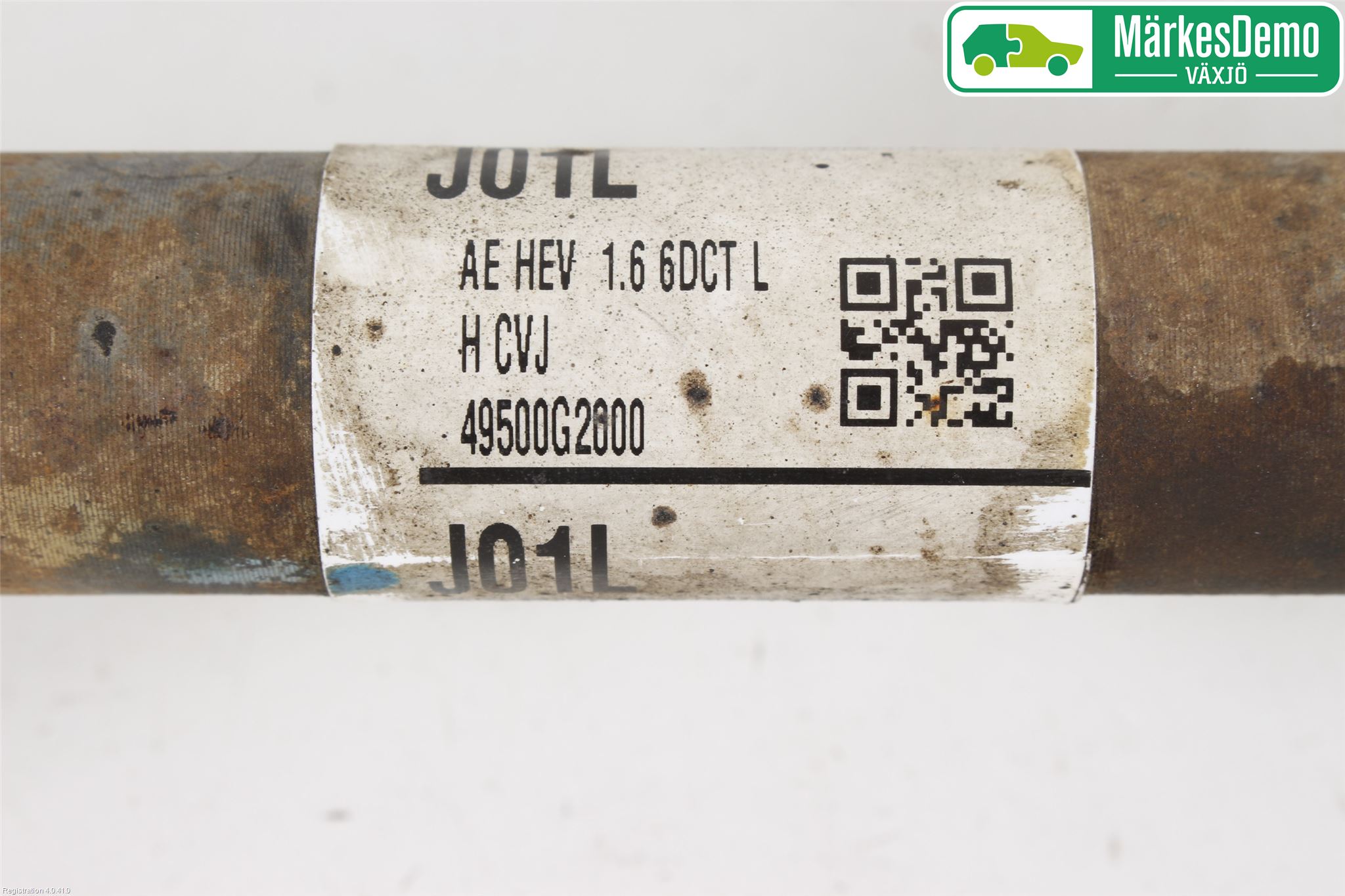 Hyundai IONIQ AE 17-22 Drivaxel Fram Vänster