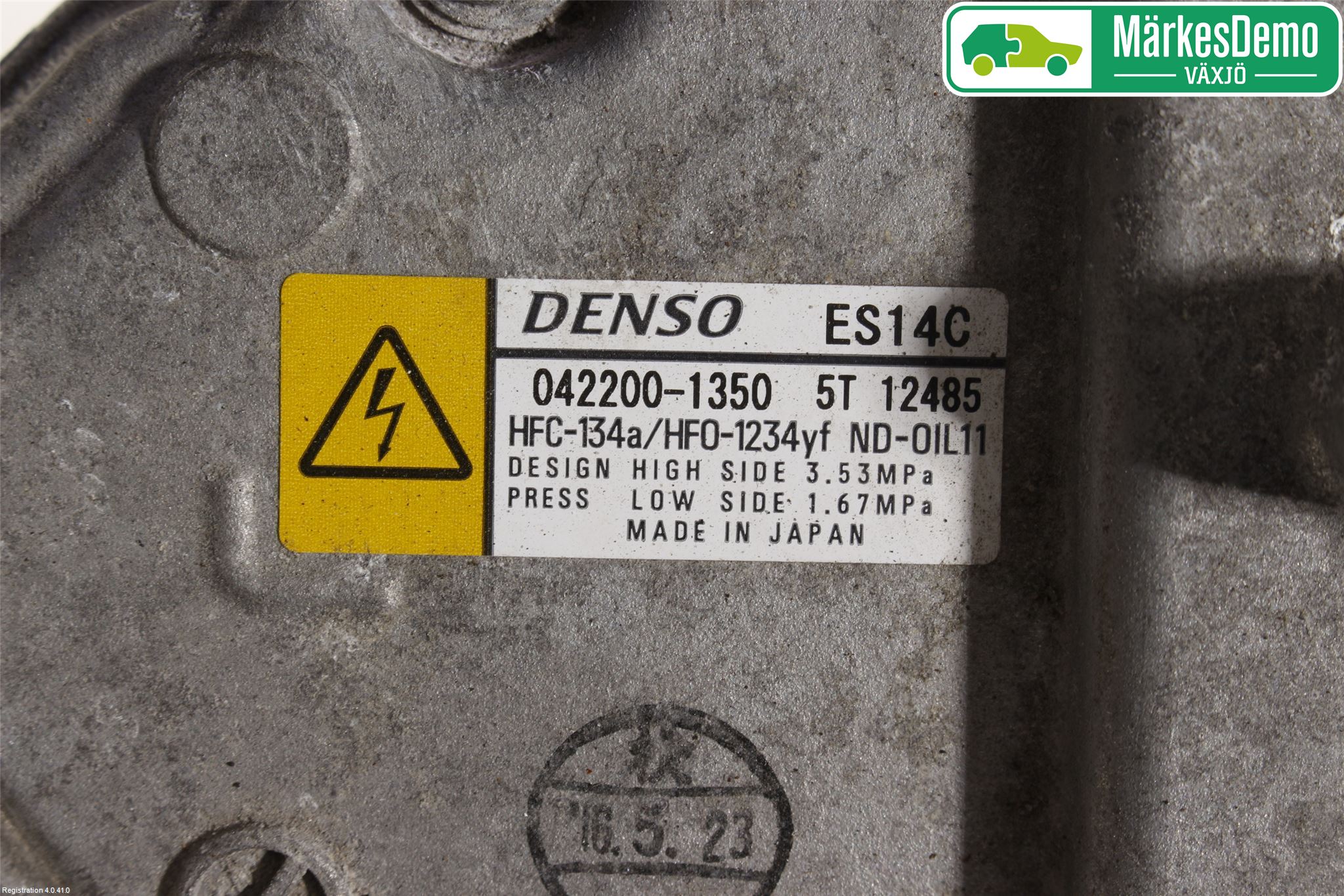 Toyota YARIS XP130 15-20 Ac Kompressor