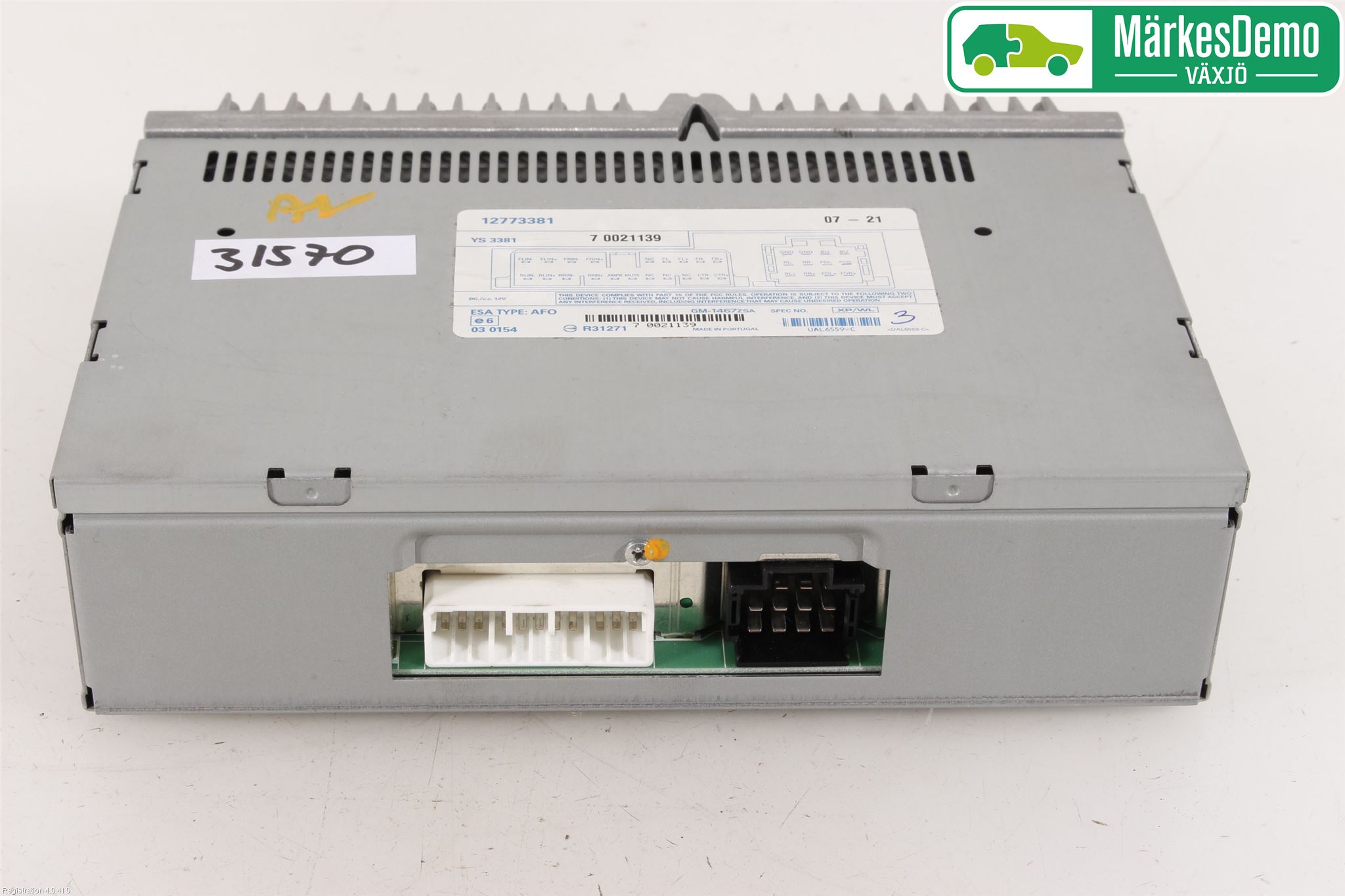 Saab 9-3 VER 2 Radio-Stereo Förstärkare