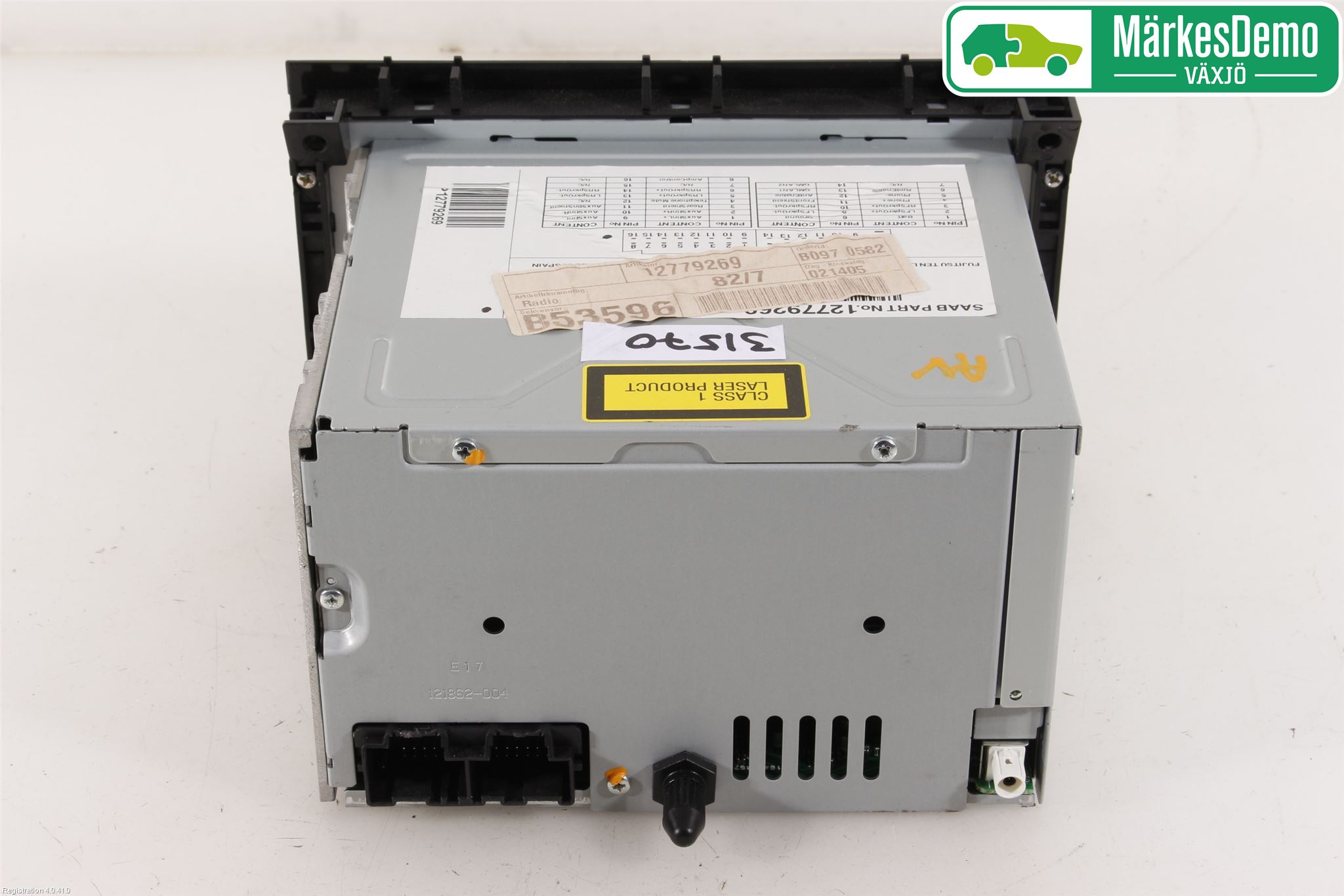 Saab 9-3 VER 2 Cd Radio - Multimediapanel