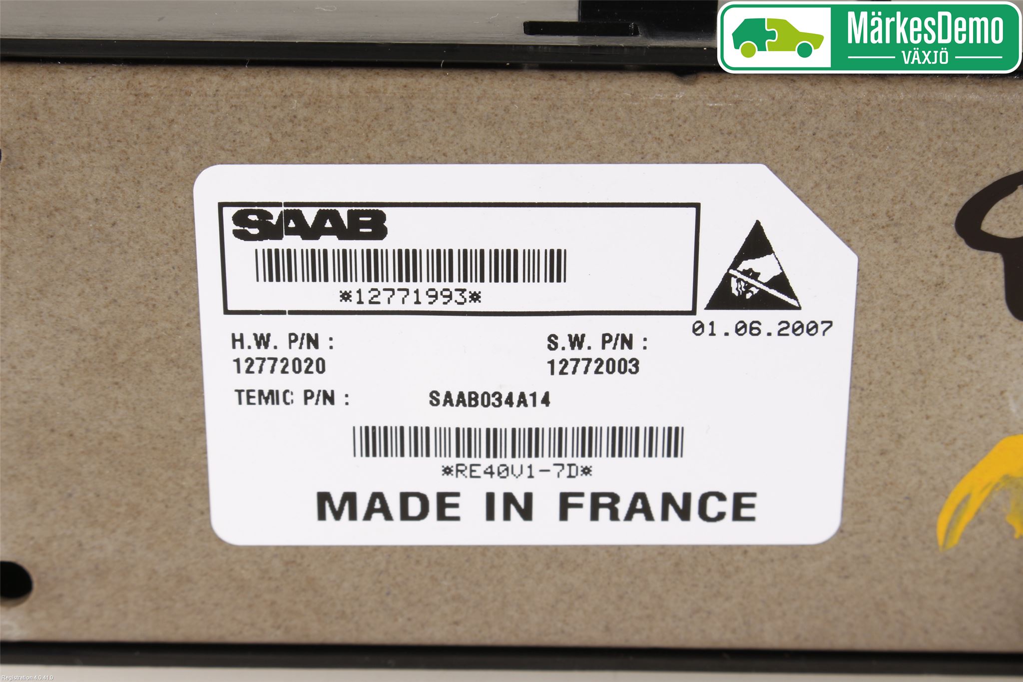 Saab 9-3 VER 2 Strömställare Elhiss