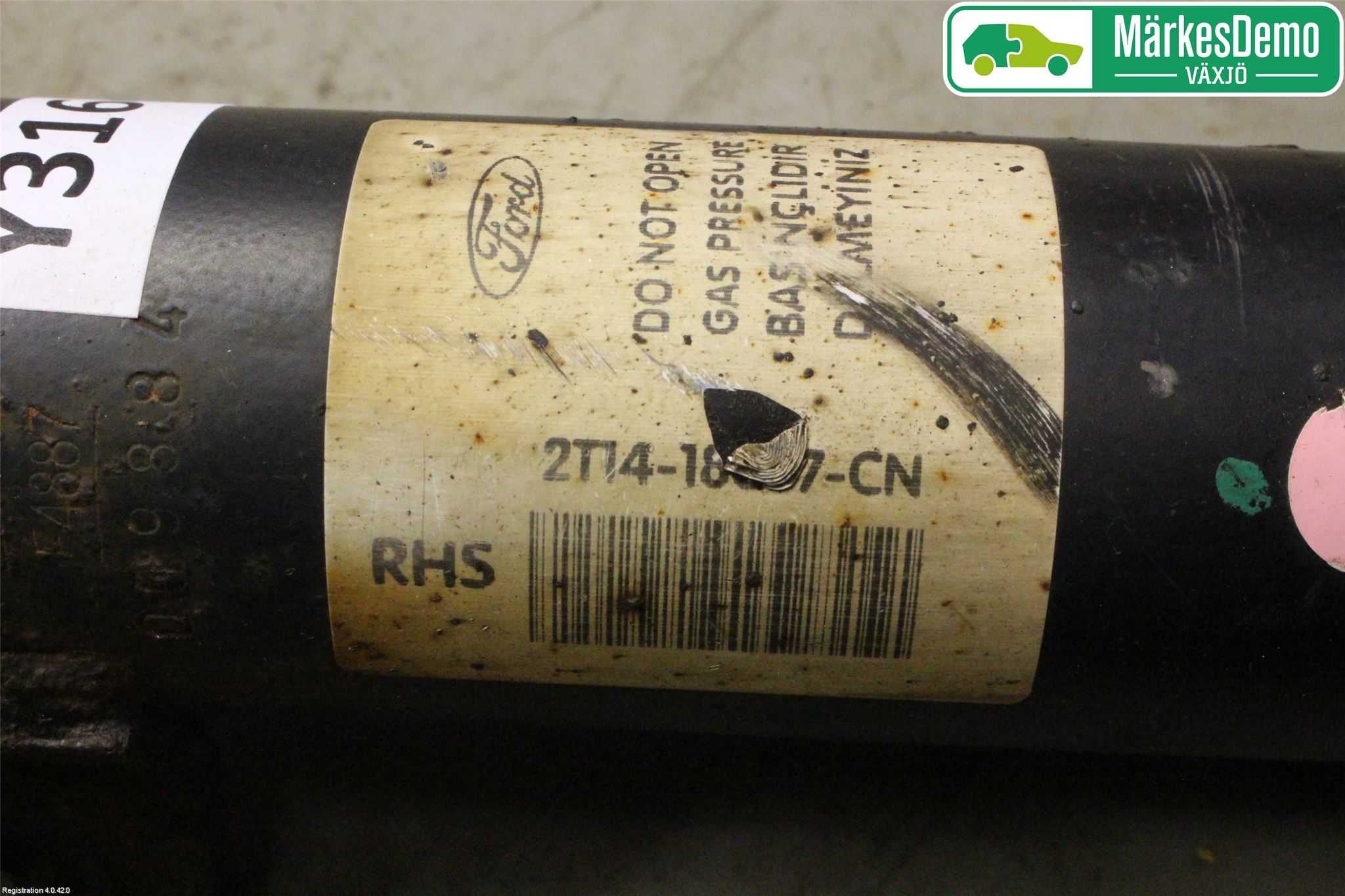 Ford TRANSIT CONNECT 09-13 Fjäderben Fram Höger