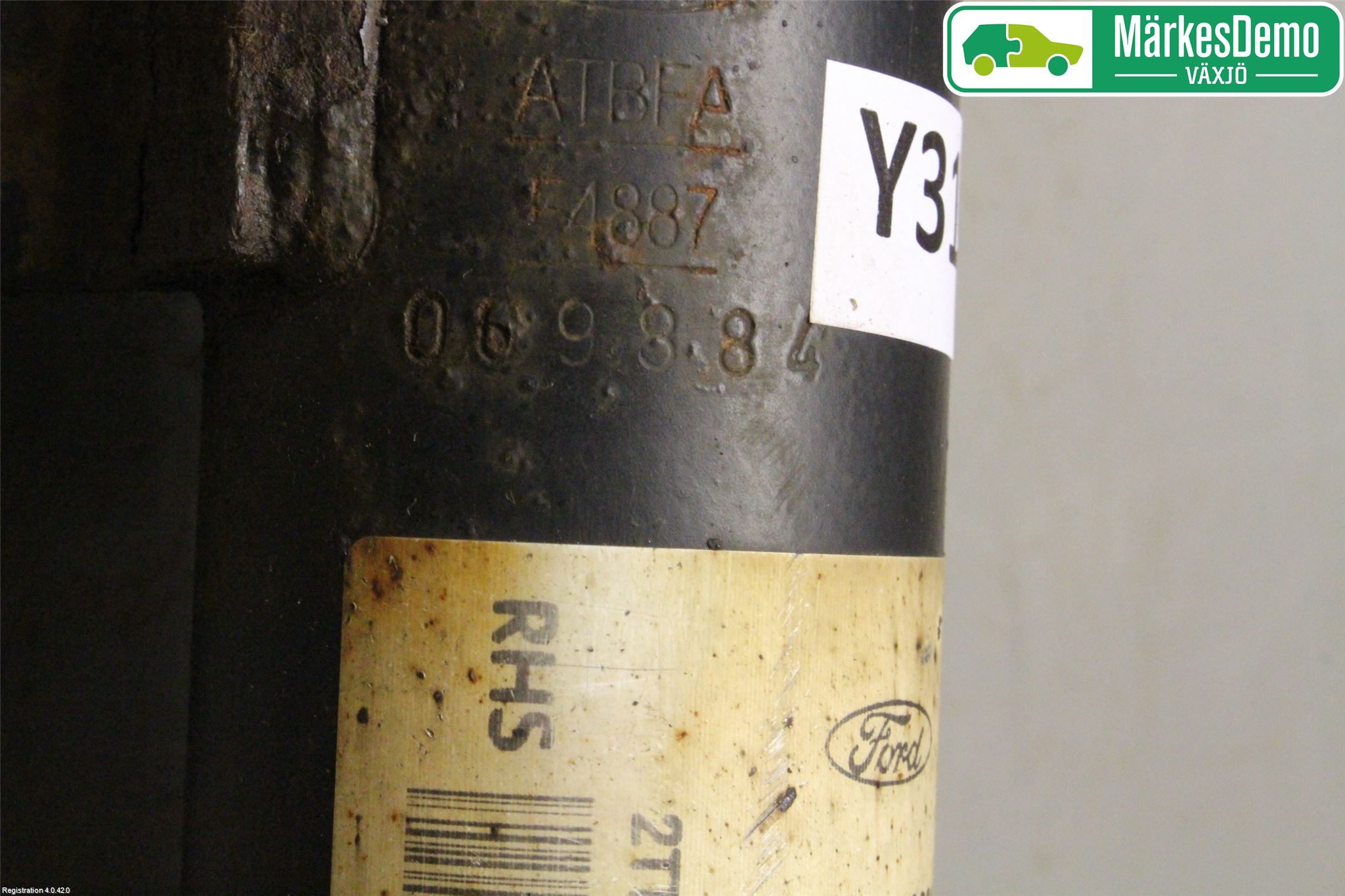 Ford TRANSIT CONNECT 09-13 Fjäderben Fram Höger