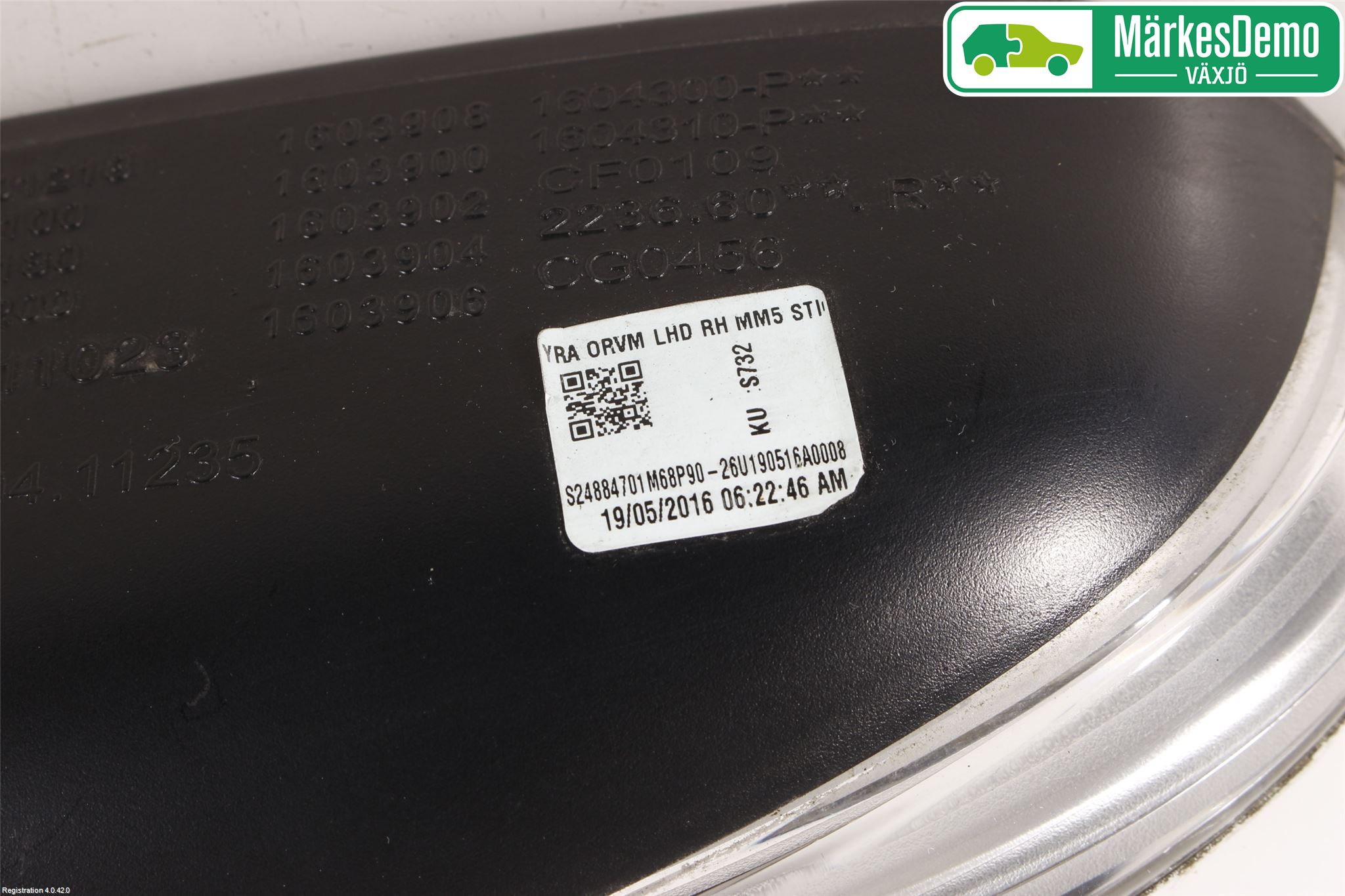 Suzuki BALENO 95-19 Spegel Yttre El Hö