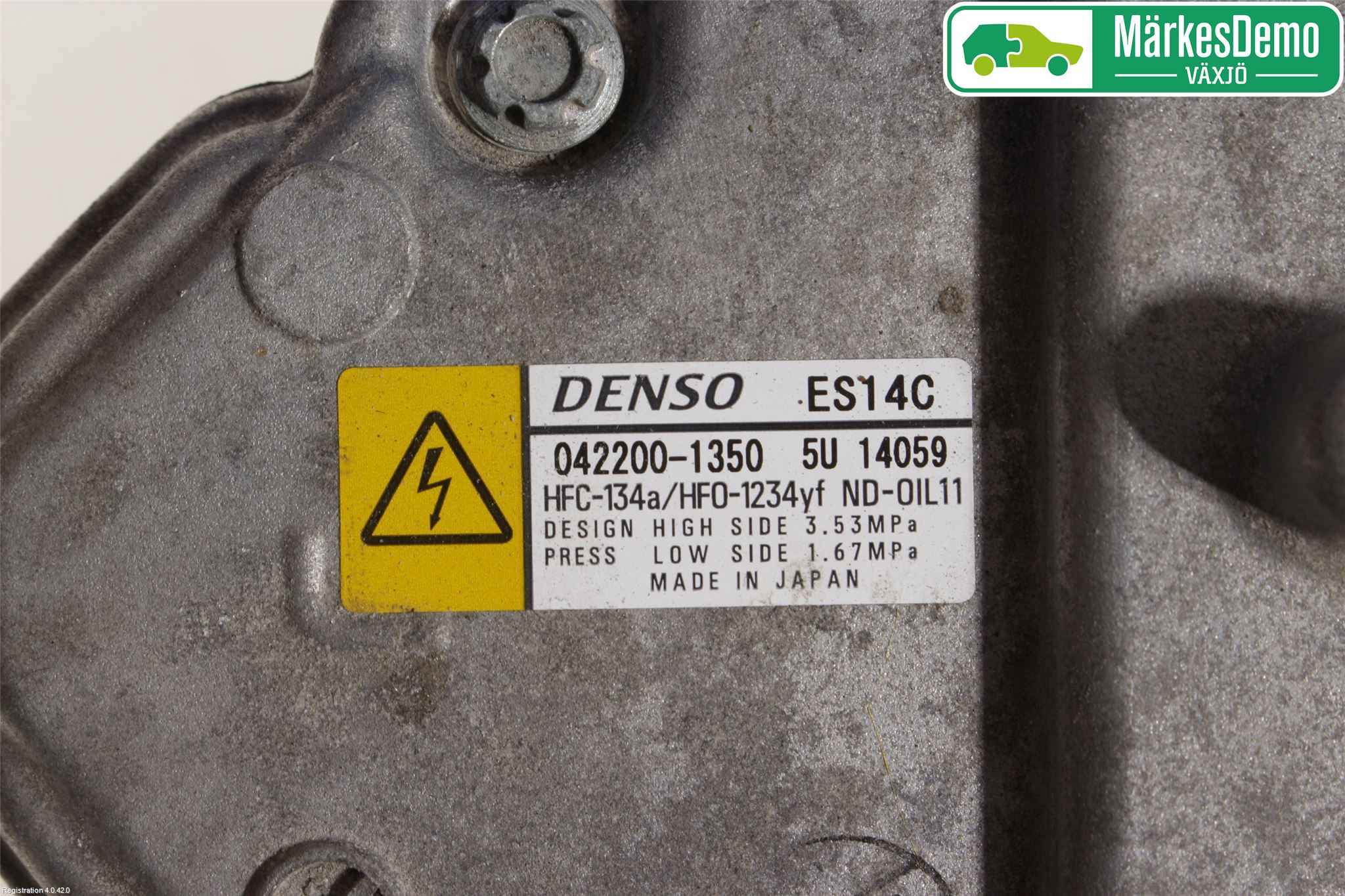 Toyota YARIS XP130 15-20 Ac Kompressor