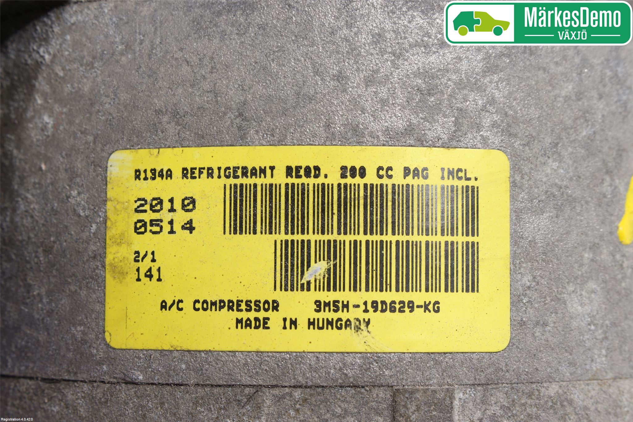 Ford FOCUS 08-11 Ac Kompressor