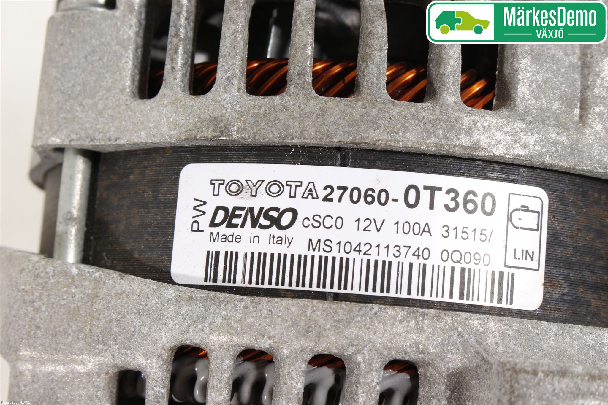 Toyota AVENSIS 16-18 Generator