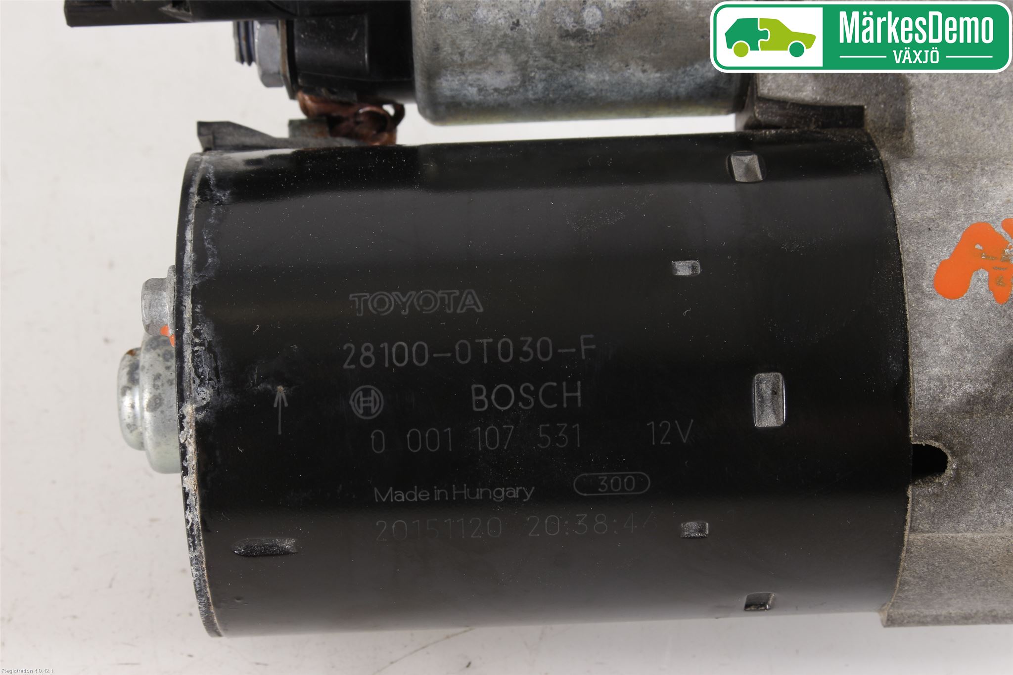 Toyota AVENSIS 16-18 Startmotor