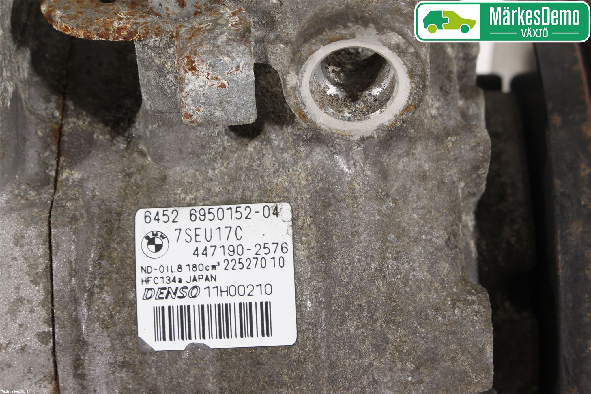 BMW 5 E60/61 Sed/Tou 02-10 Ac Kompressor